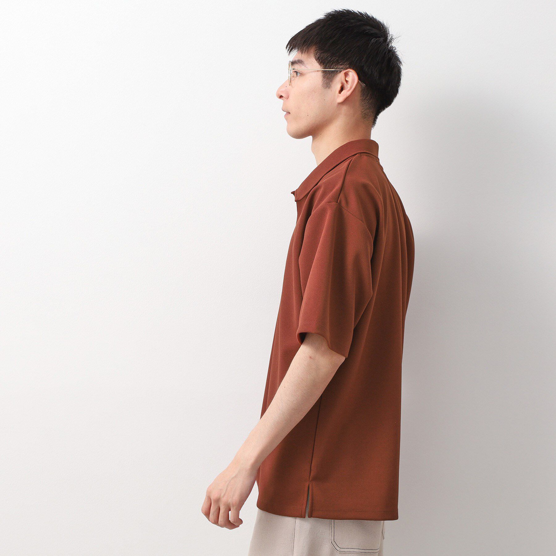 THE SHOP TK「ドライタッチカノコポロシャツ 【洗濯機OK/さらさら】」|ポロシャツ|