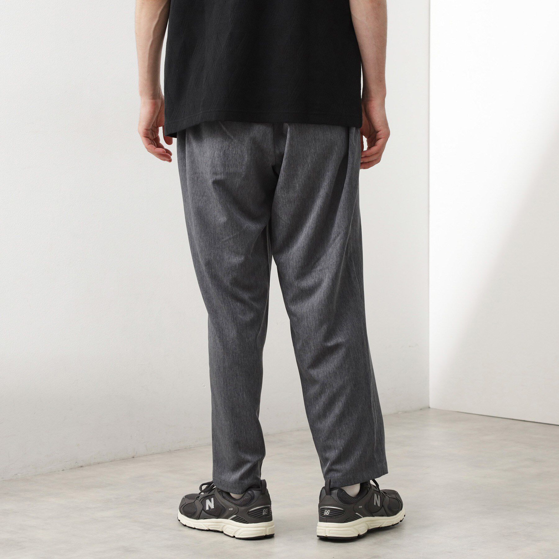 THE SHOP TK「スムースファイバーワイドイージーパンツ 【セットアップ可／UVカット／イージーケア／洗濯機OK】」|その他|