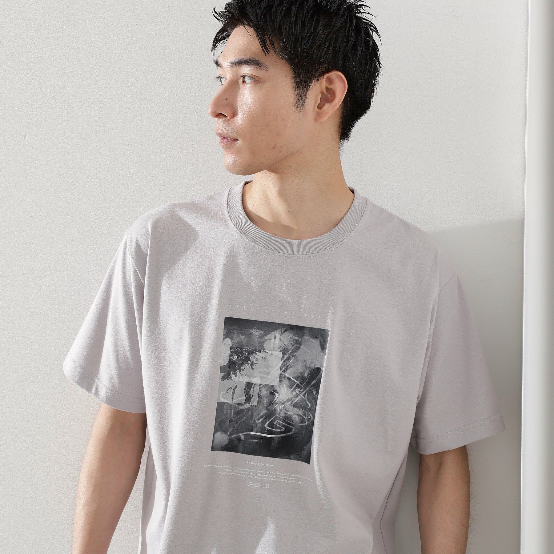 THE SHOP TK「リサイクルアート半袖Tシャツ【接触冷感/洗濯機OK】」|Tシャツ・カットソー|