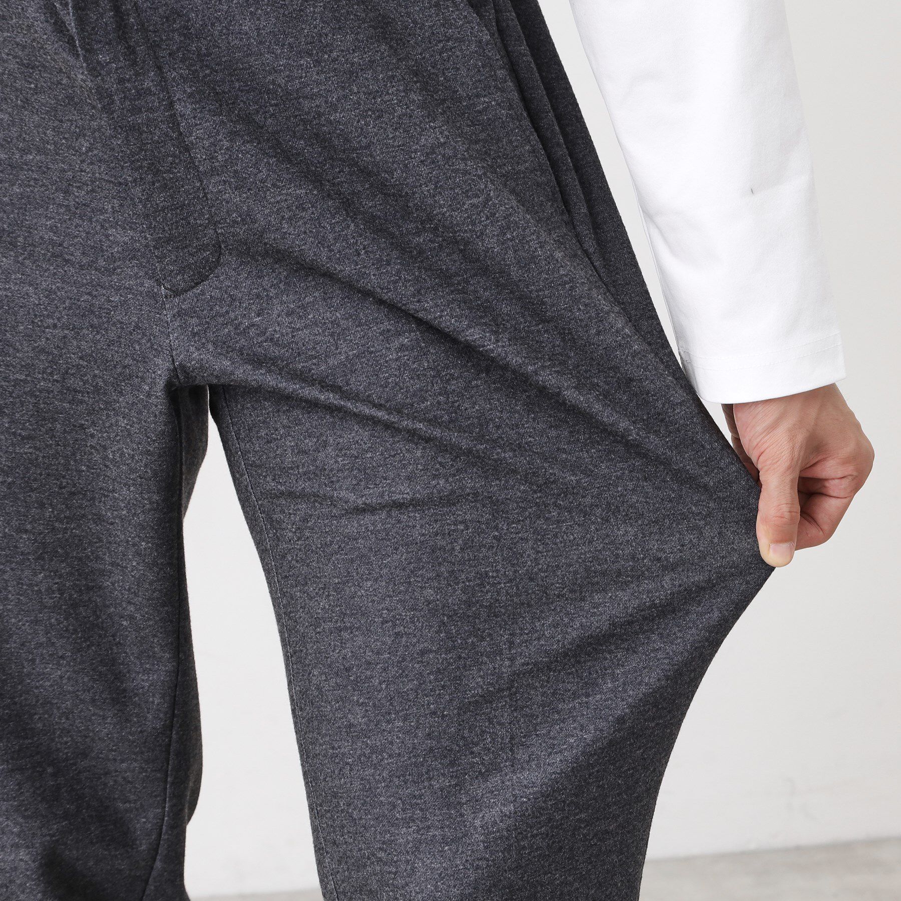 THE SHOP TK「起毛TRジャージスラックス【洗濯機OK／ストレッチ／セットアップ可】」|その他|