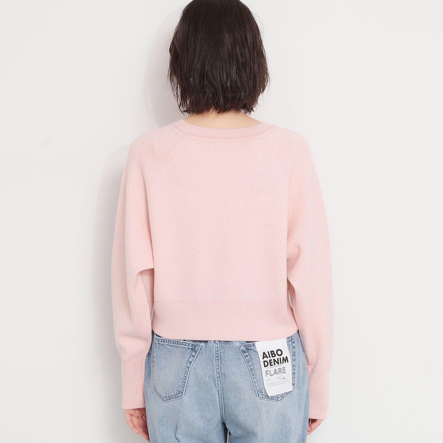 THE SHOP TK「【着丈が選べる】スウェットライクラメジャカードニット」|ニット・セーター|