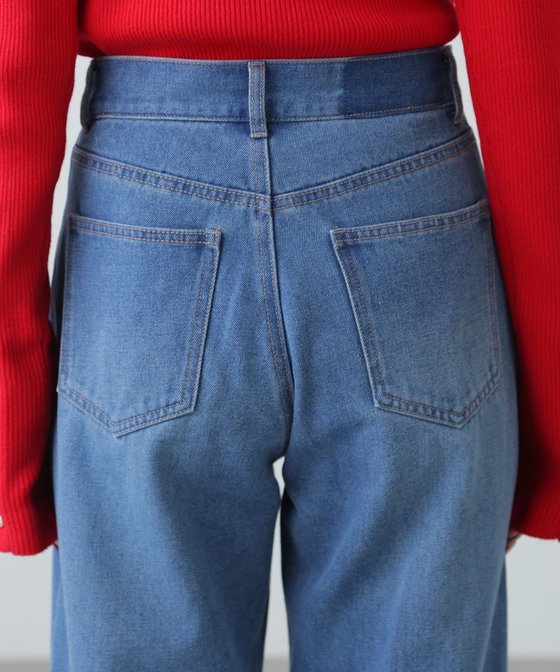  「センターシームストレートデニム」|その他|