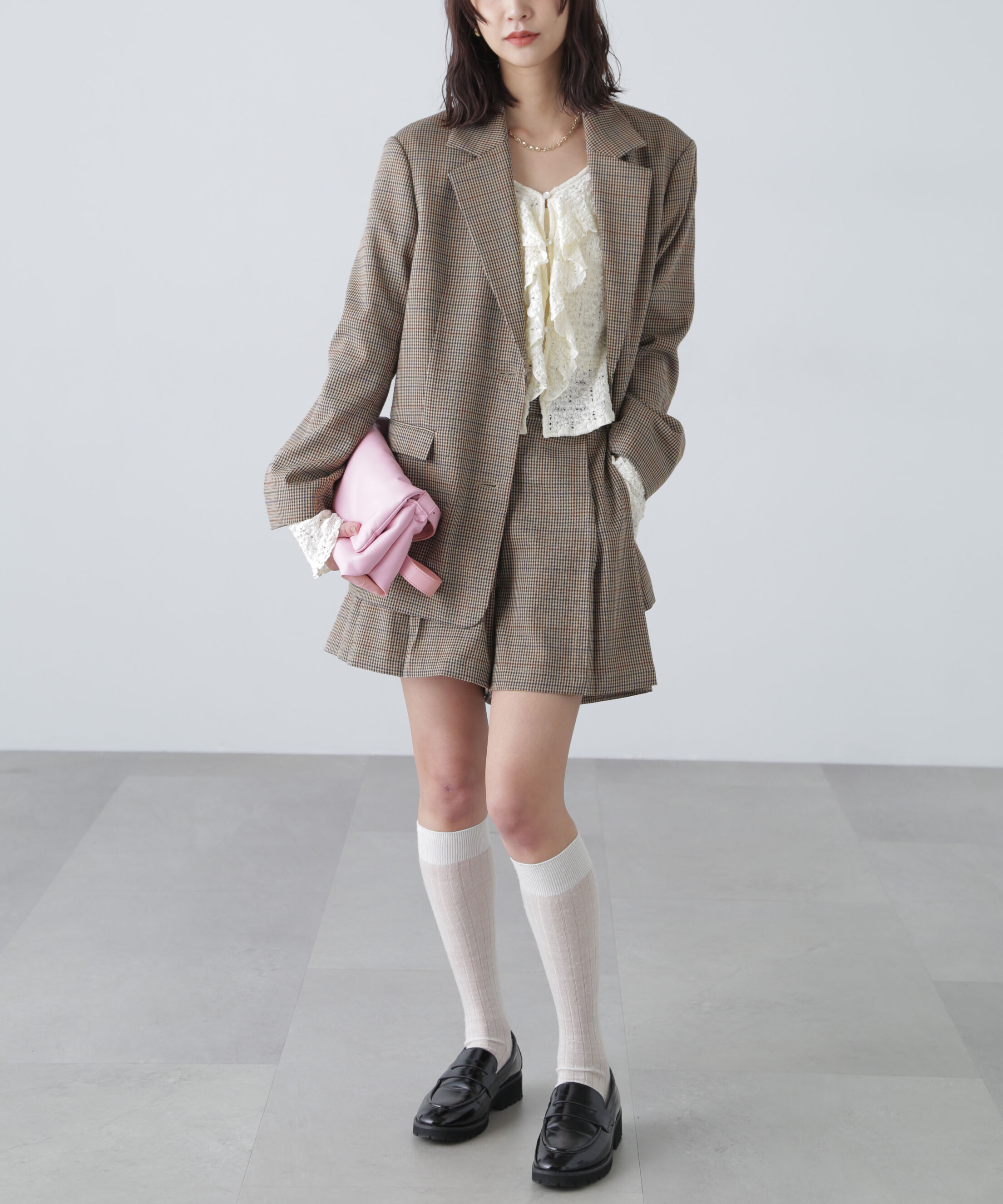  「〈セットアップ対応〉オーバーサイズジャケット」|ブルゾン・スタジャン|