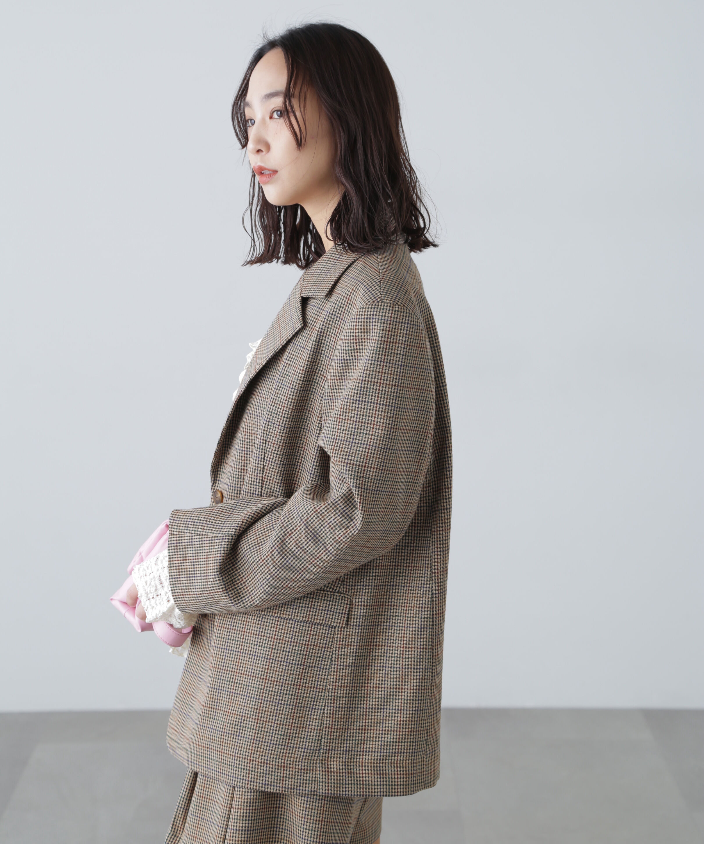  「〈セットアップ対応〉オーバーサイズジャケット」|ブルゾン・スタジャン|