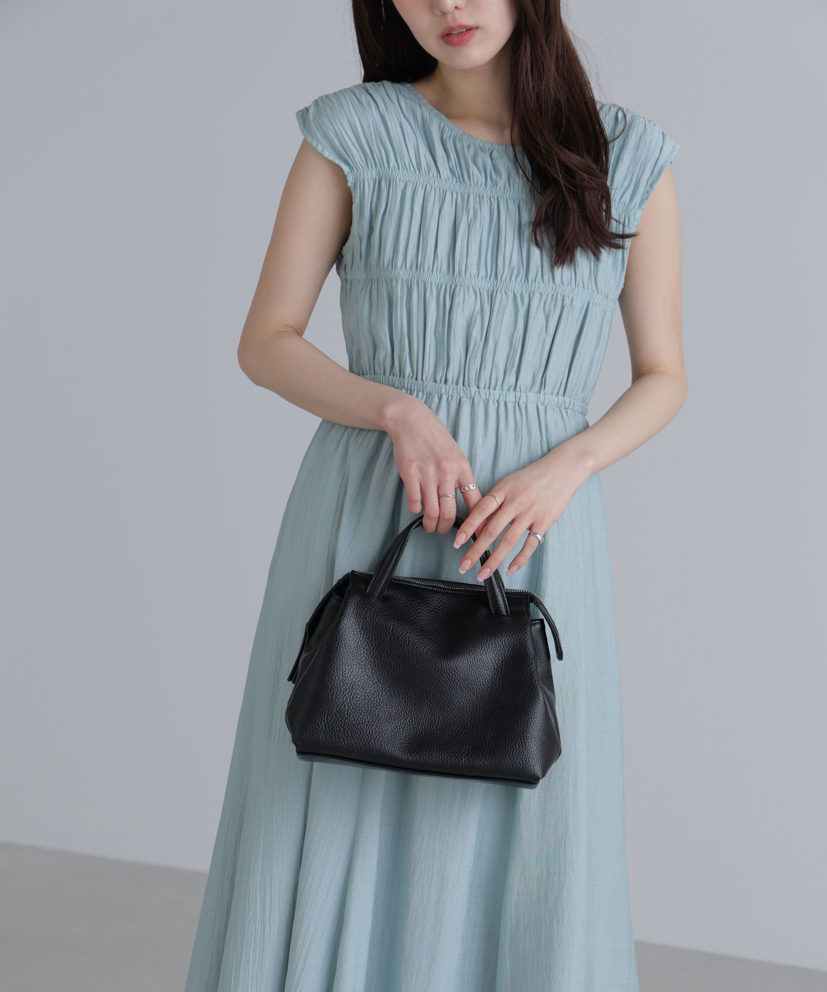  「オーバージップバッグ」|その他|ブラック