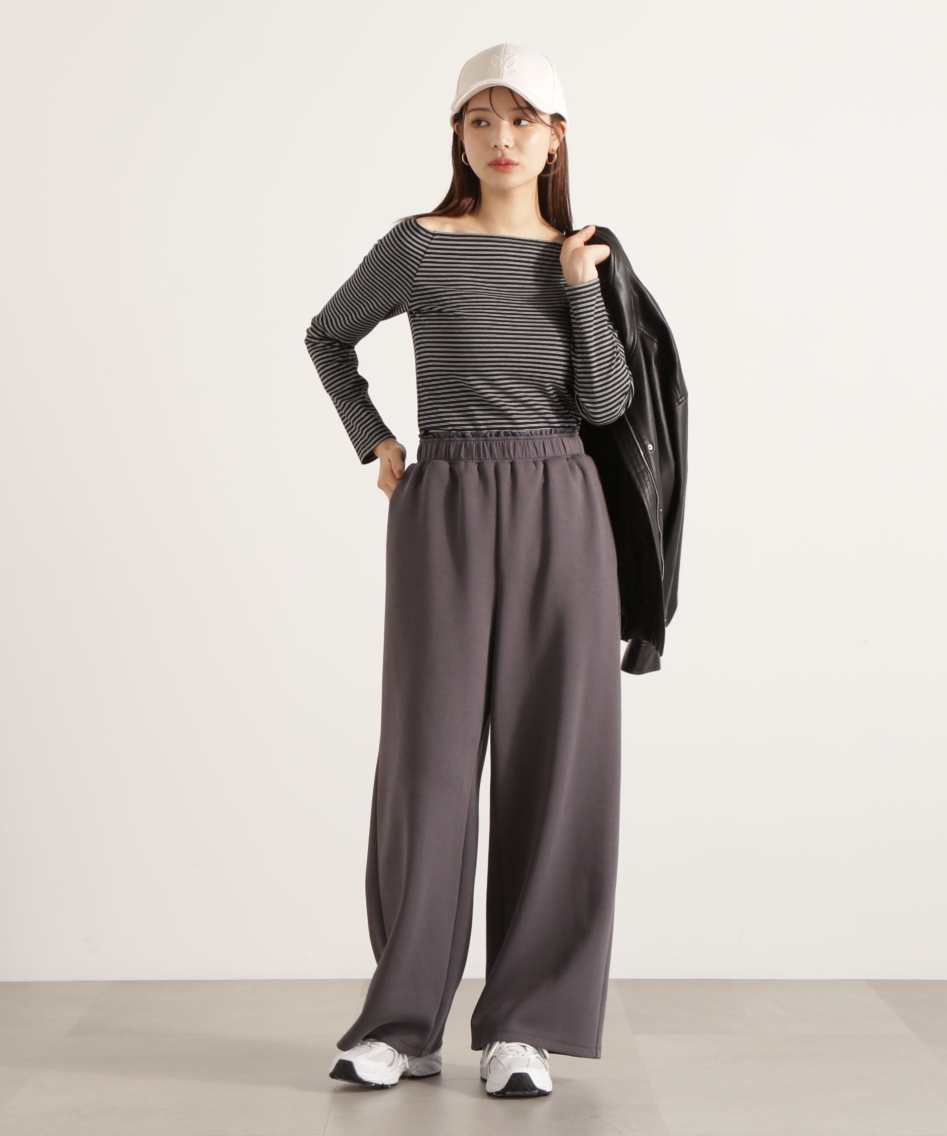 PROPORTION BODY DRESSING「＜ウォッシャブル＞スエットイージーパンツ 25AW」|その他|