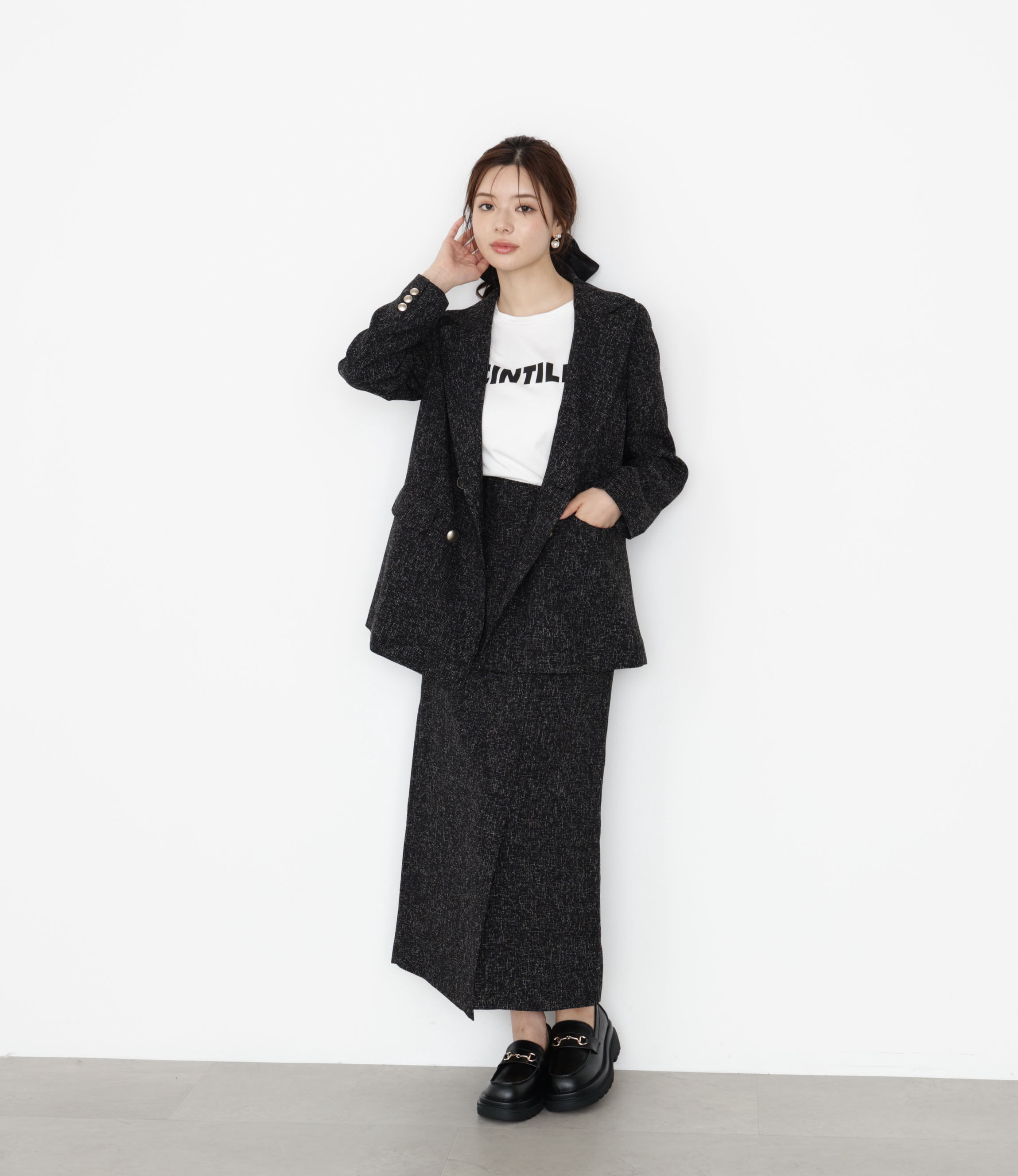 PROPORTION BODY DRESSING「ゴールド釦ダブルブレストジャケット 25AW」|その他|