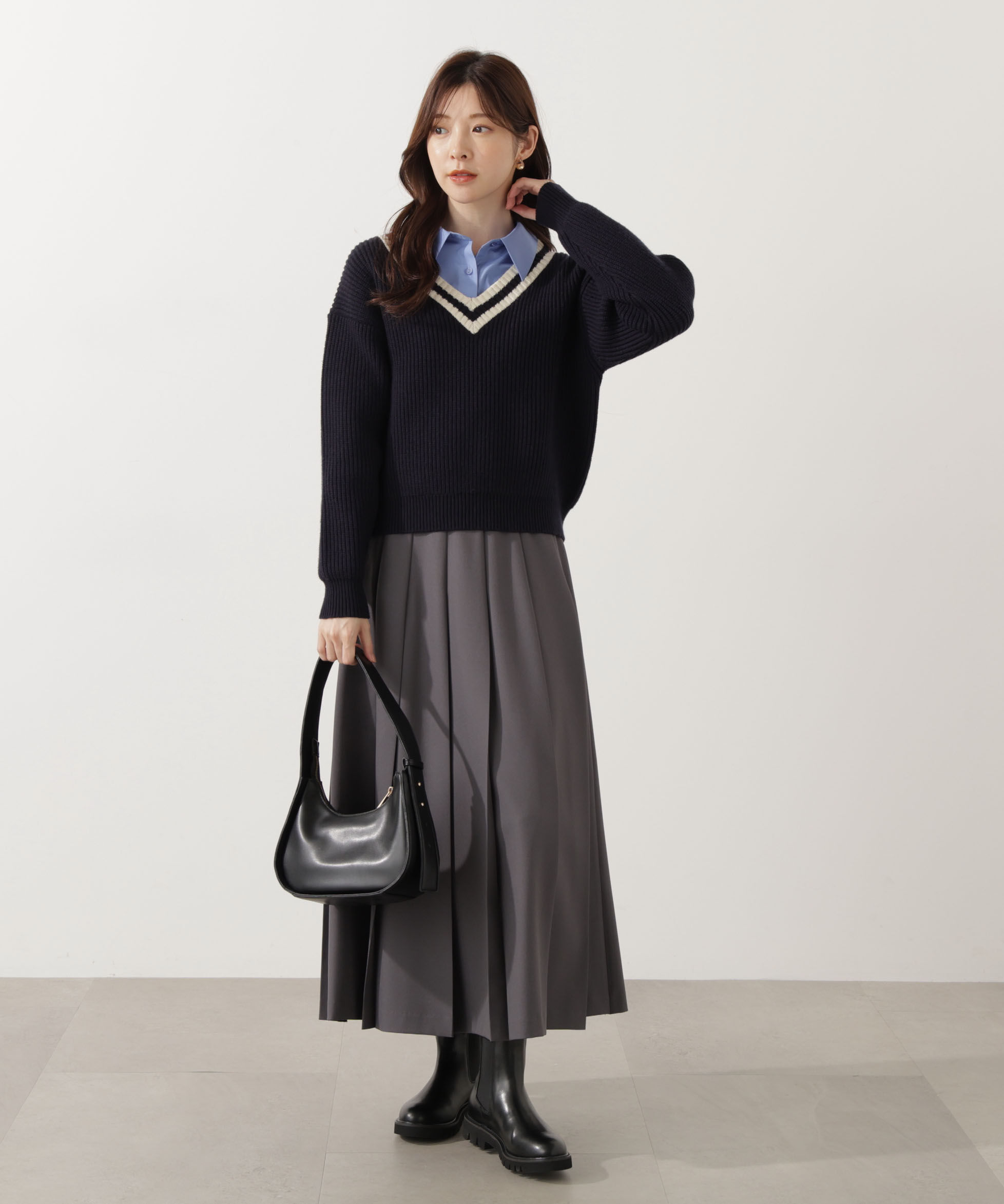 PROPORTION BODY DRESSING「チルデンニット」|ニット・セーター|