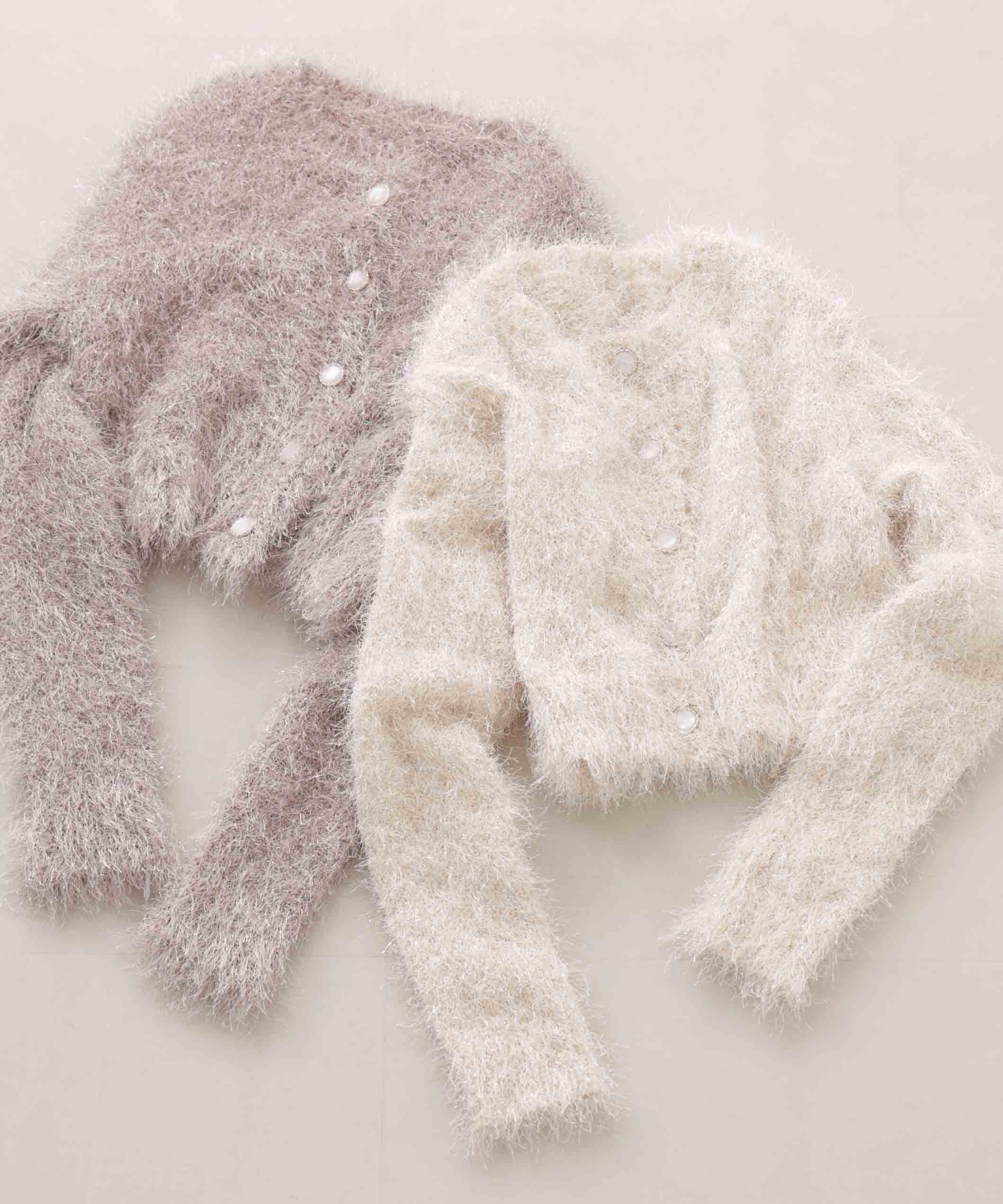 PROPORTION BODY DRESSING「《EDIT COLOGNE》きらふわカーディガン」|カーディガン|エクリュ1