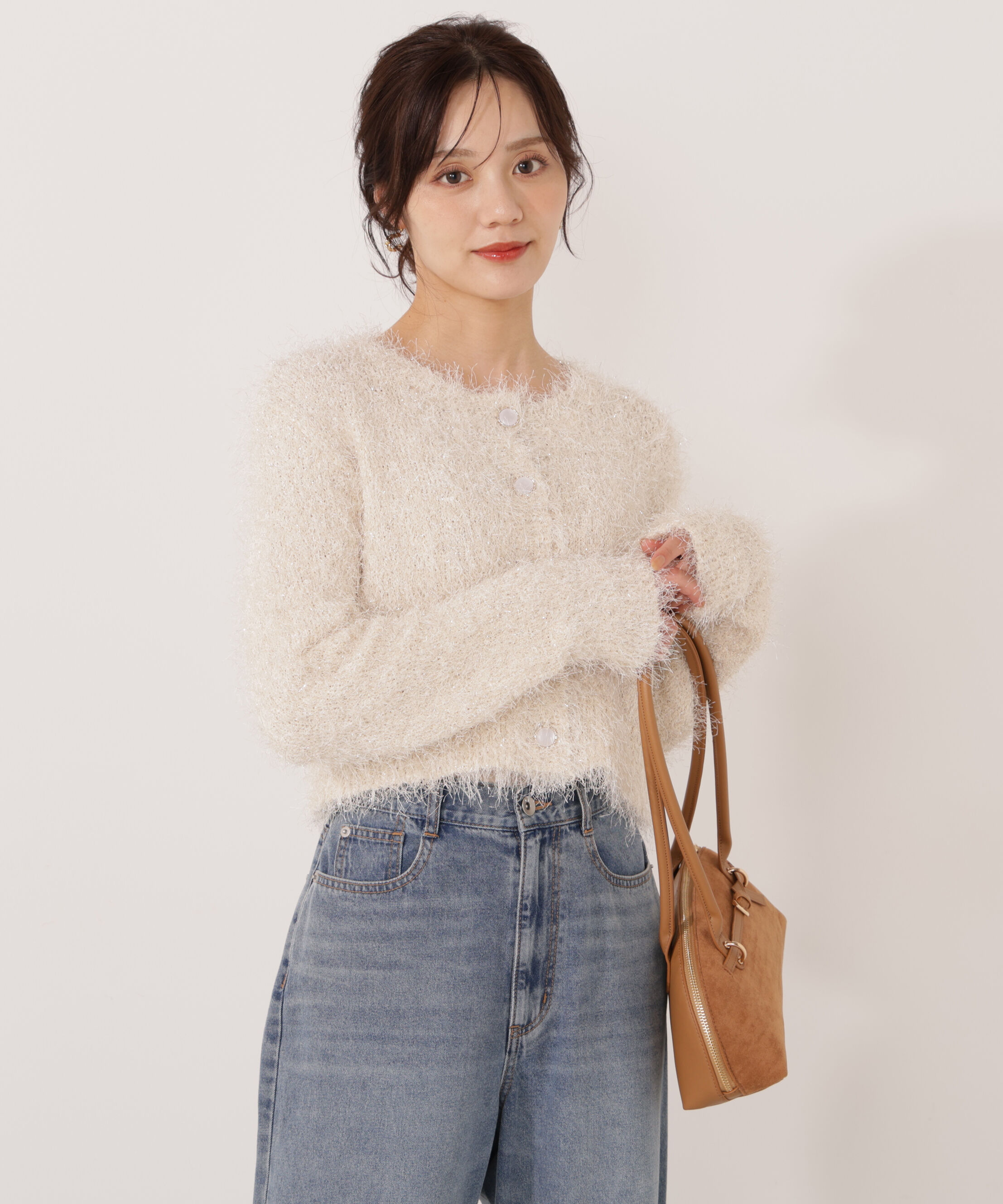 PROPORTION BODY DRESSING「《EDIT COLOGNE》きらふわカーディガン」|カーディガン|