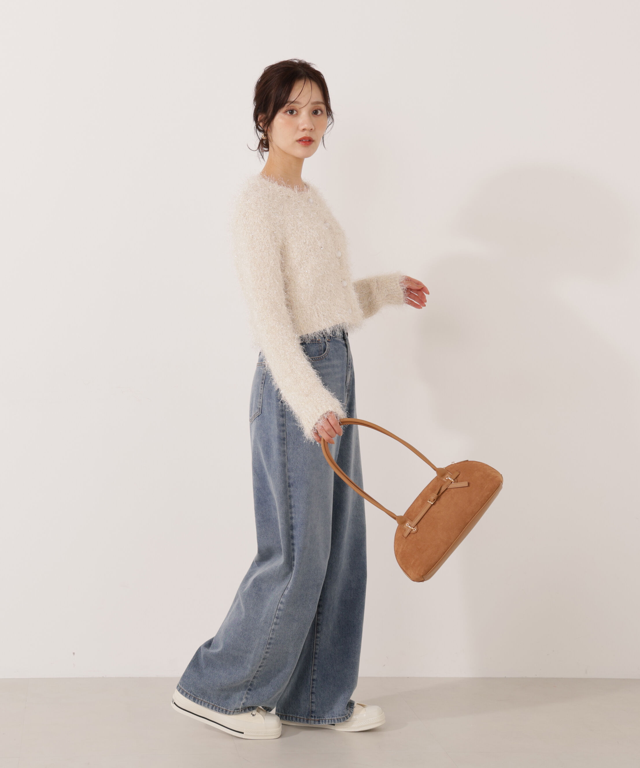 PROPORTION BODY DRESSING「《EDIT COLOGNE》きらふわカーディガン」|カーディガン|