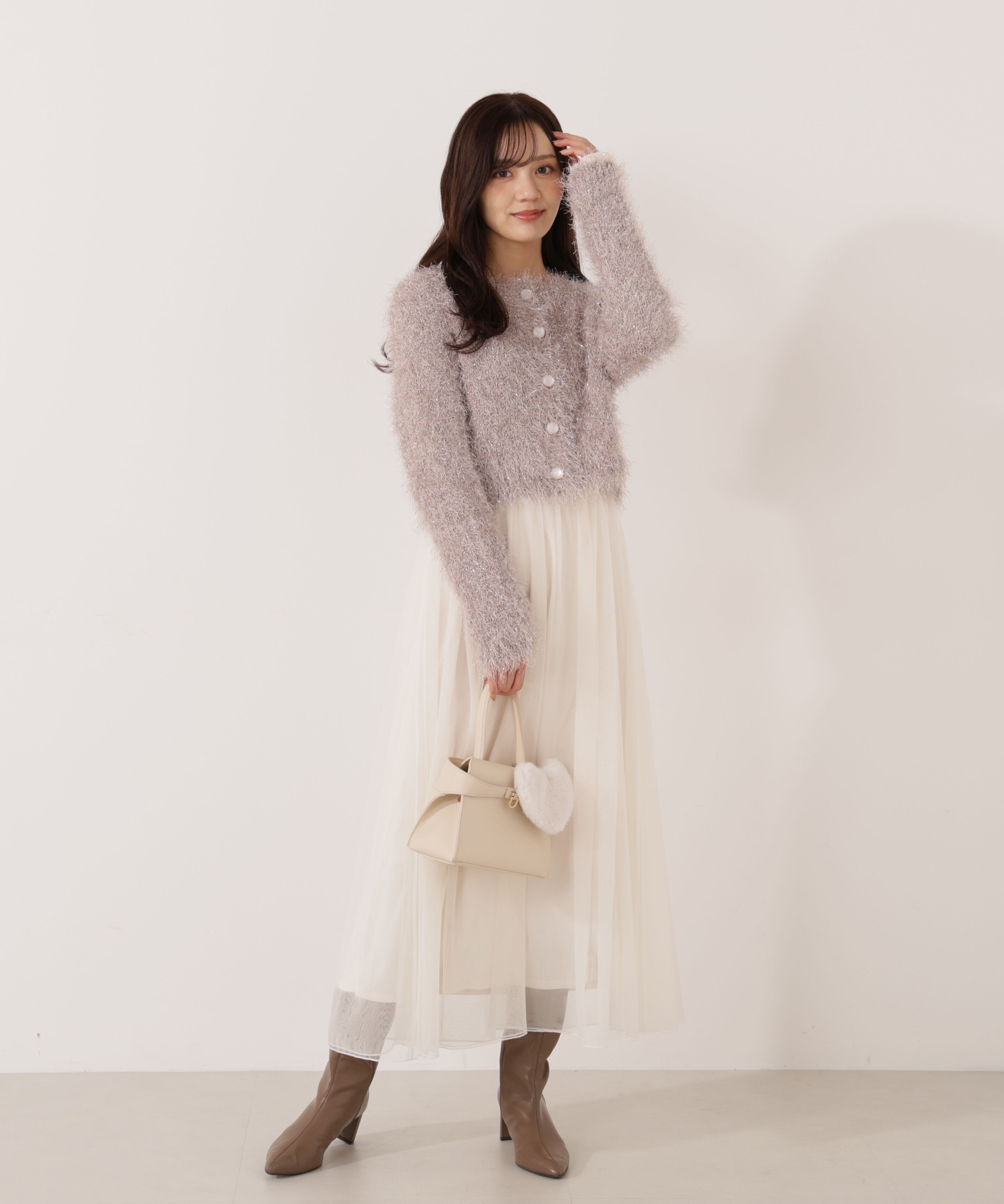 PROPORTION BODY DRESSING「《EDIT COLOGNE》きらふわカーディガン」|カーディガン|