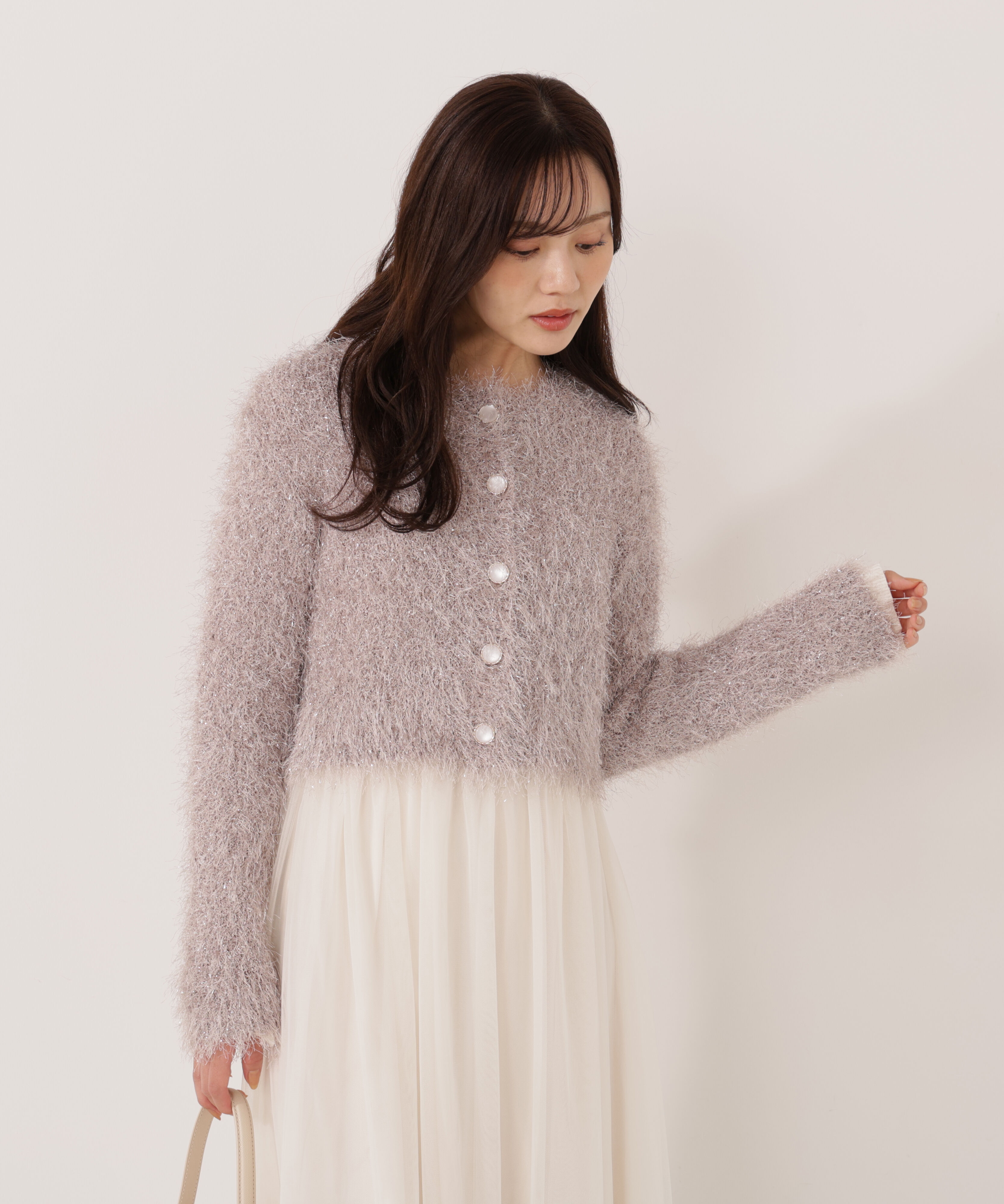 PROPORTION BODY DRESSING「《EDIT COLOGNE》きらふわカーディガン」|カーディガン|