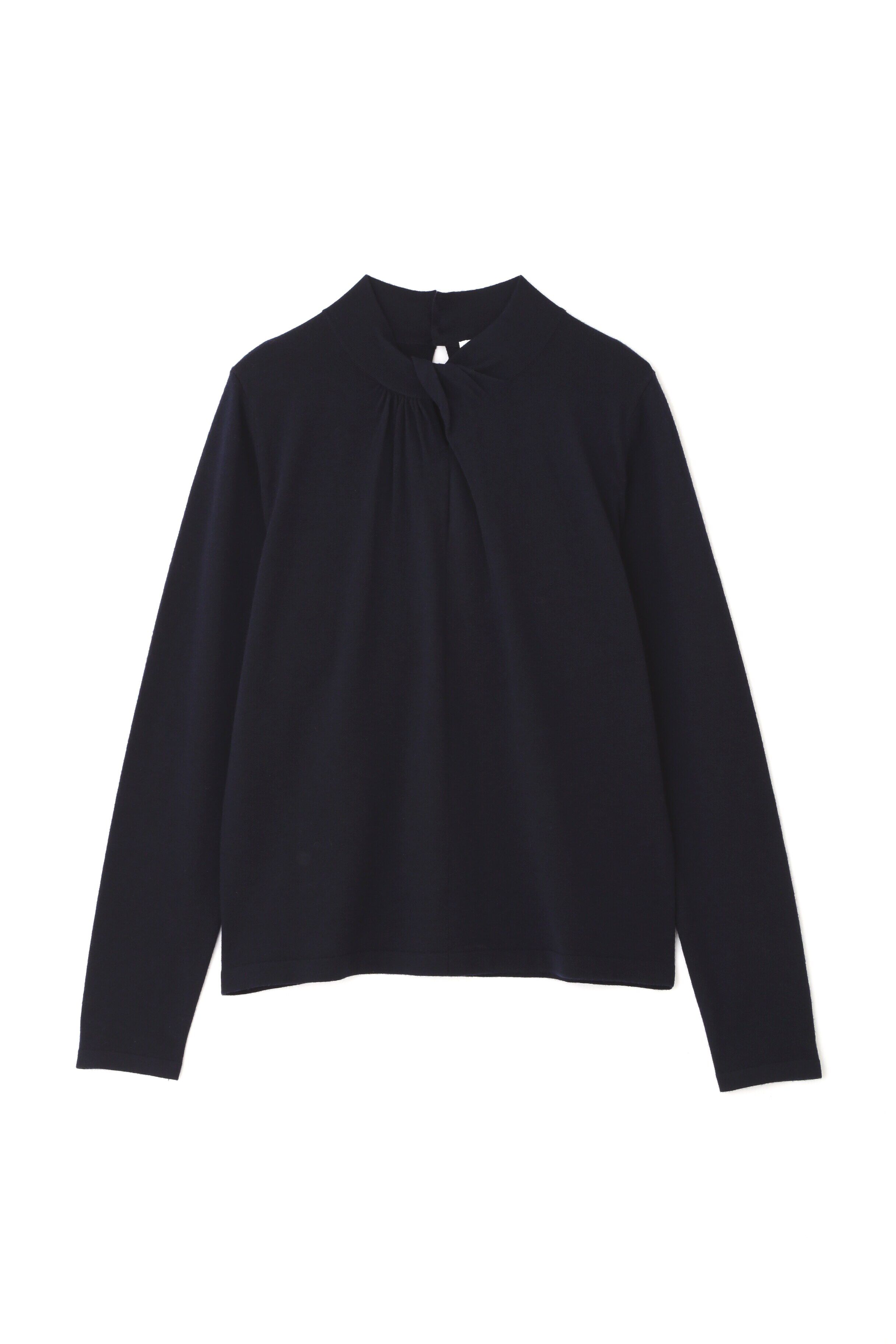  「◆タックネックニットプルオーバー」|ニット・セーター|