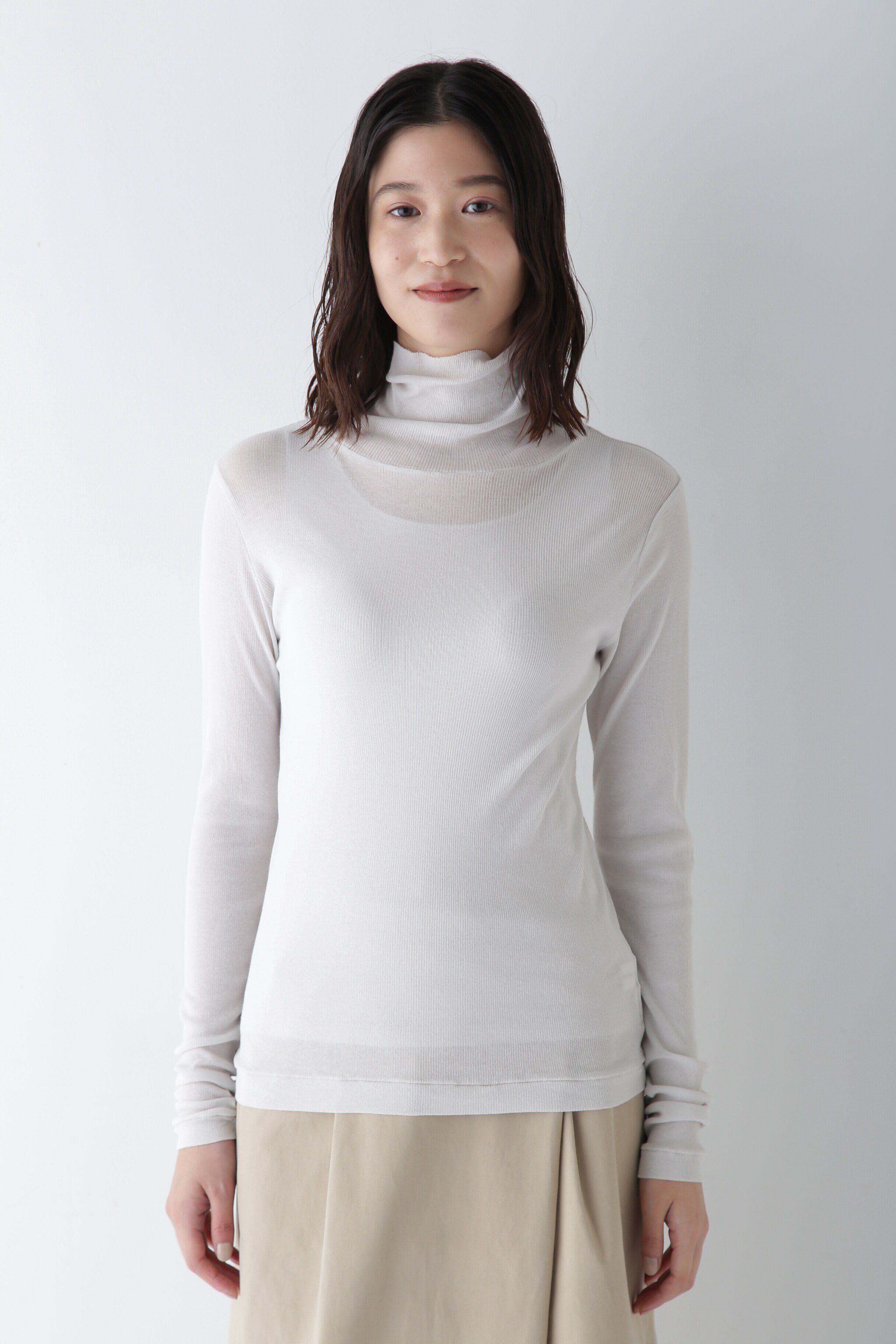  「◆シアータートルプルオーバー」|Tシャツ・カットソー|