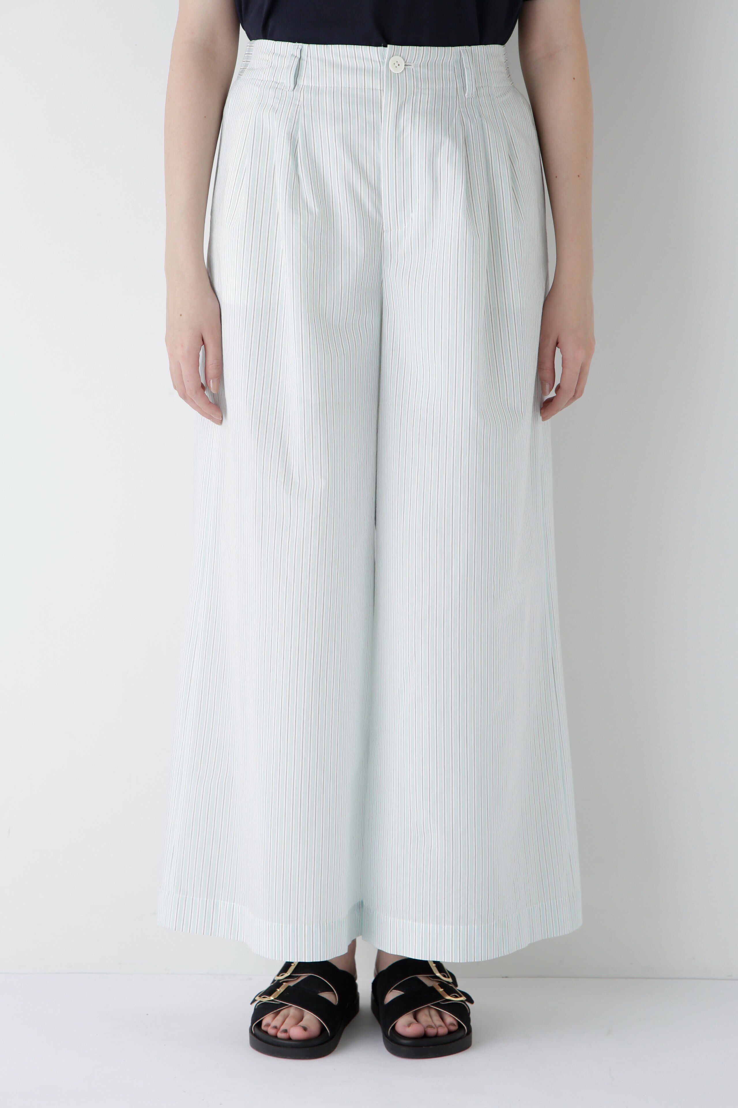  「◆エアリーコットンタックワイドパンツ」|その他|