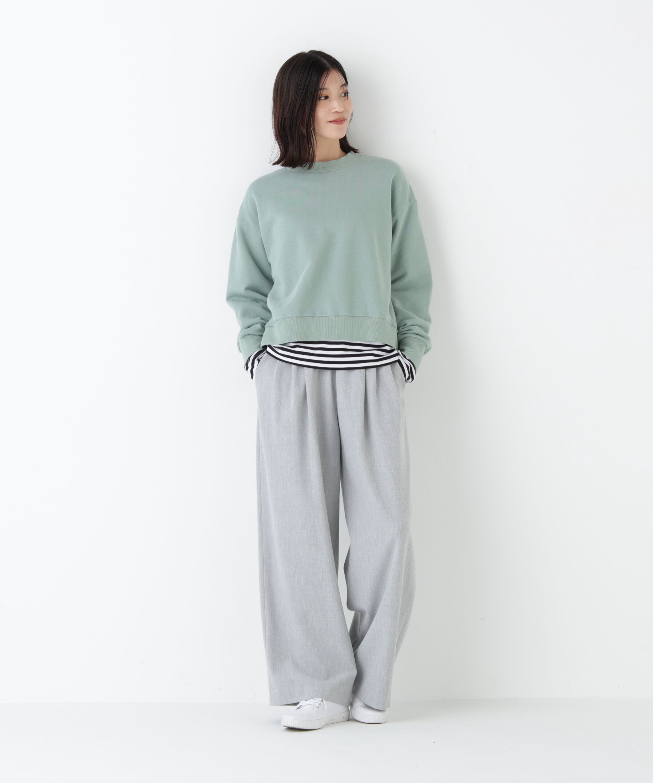  「◆モチーフワッペンカスタマイズ裏起毛スウェット」|Tシャツ・カットソー|