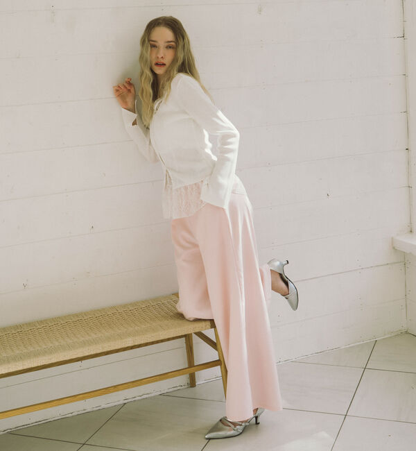 archives「ベルト付カラータックスラックス」|チノ|