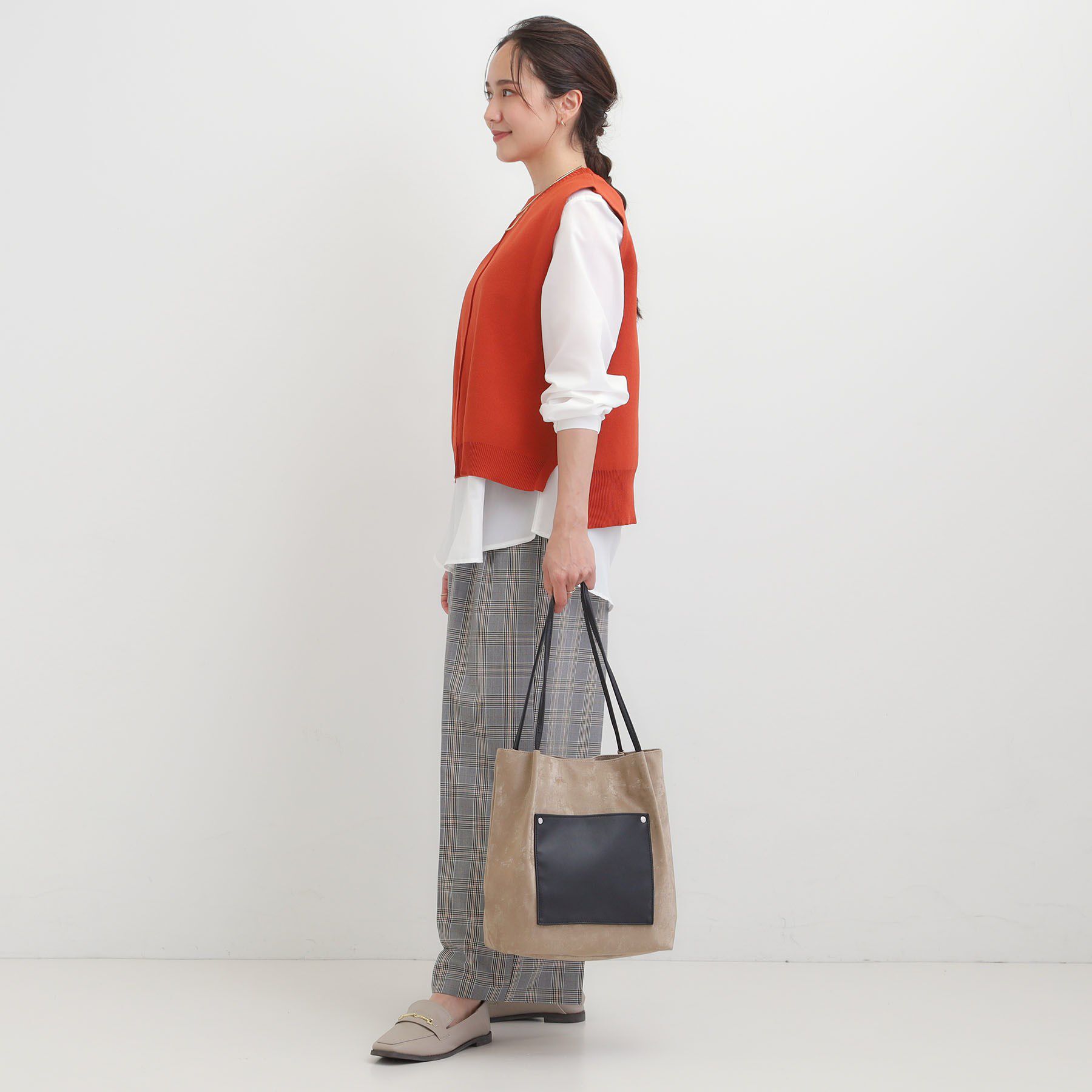 SHOO･LA･RUE「つまみハンドルトートバッグ」|トートバッグ|