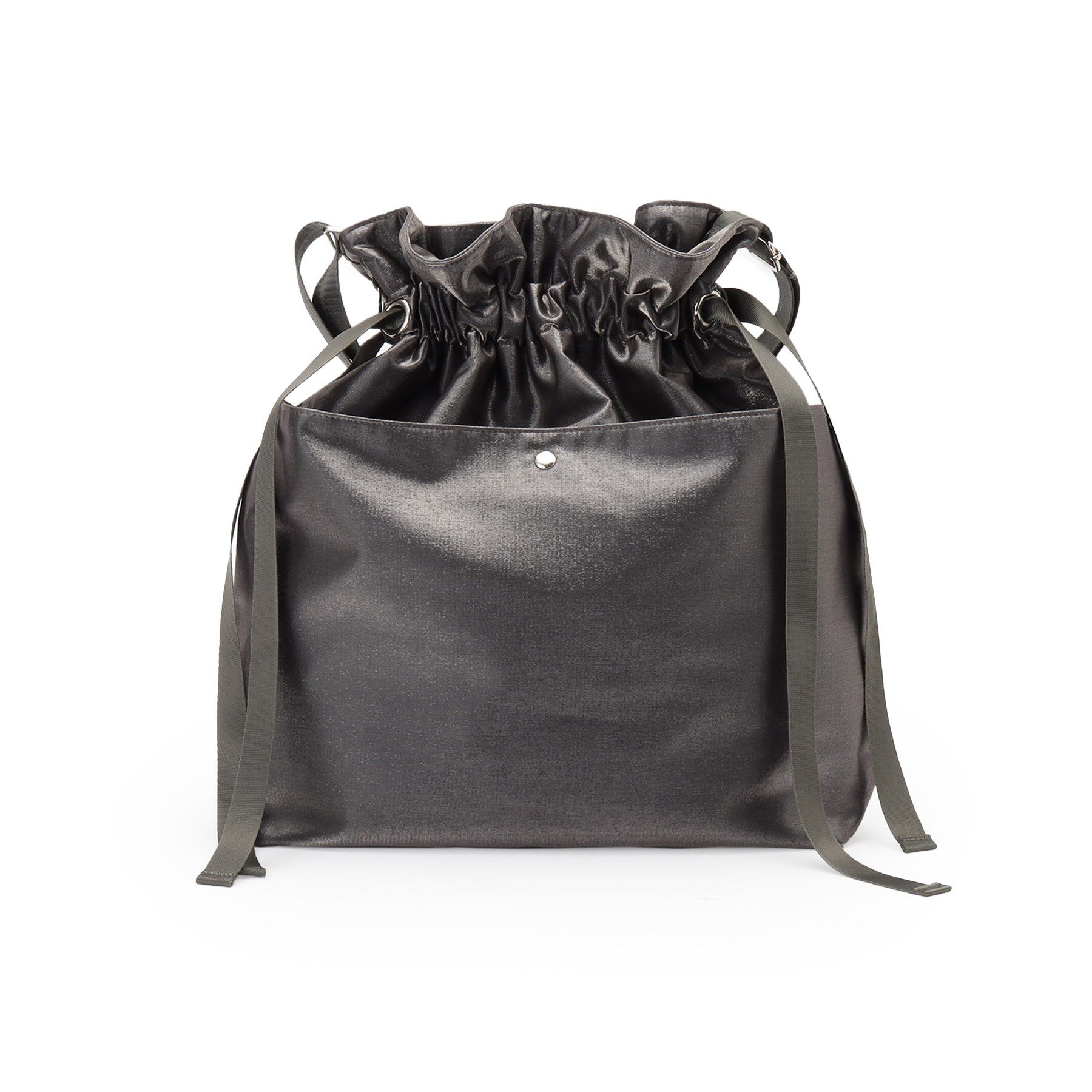 SHOO･LA･RUE「シャイニー生地巾着ショルダーバッグ」|ショルダー・メッセンジャー|