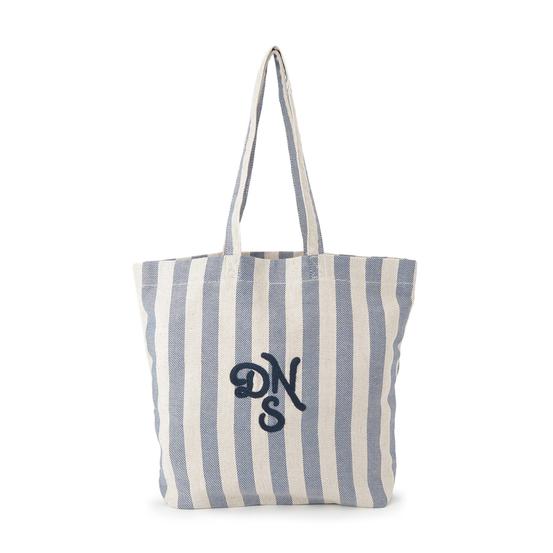 Dessin「ストライプロゴ刺繍トート」|トートバッグ|