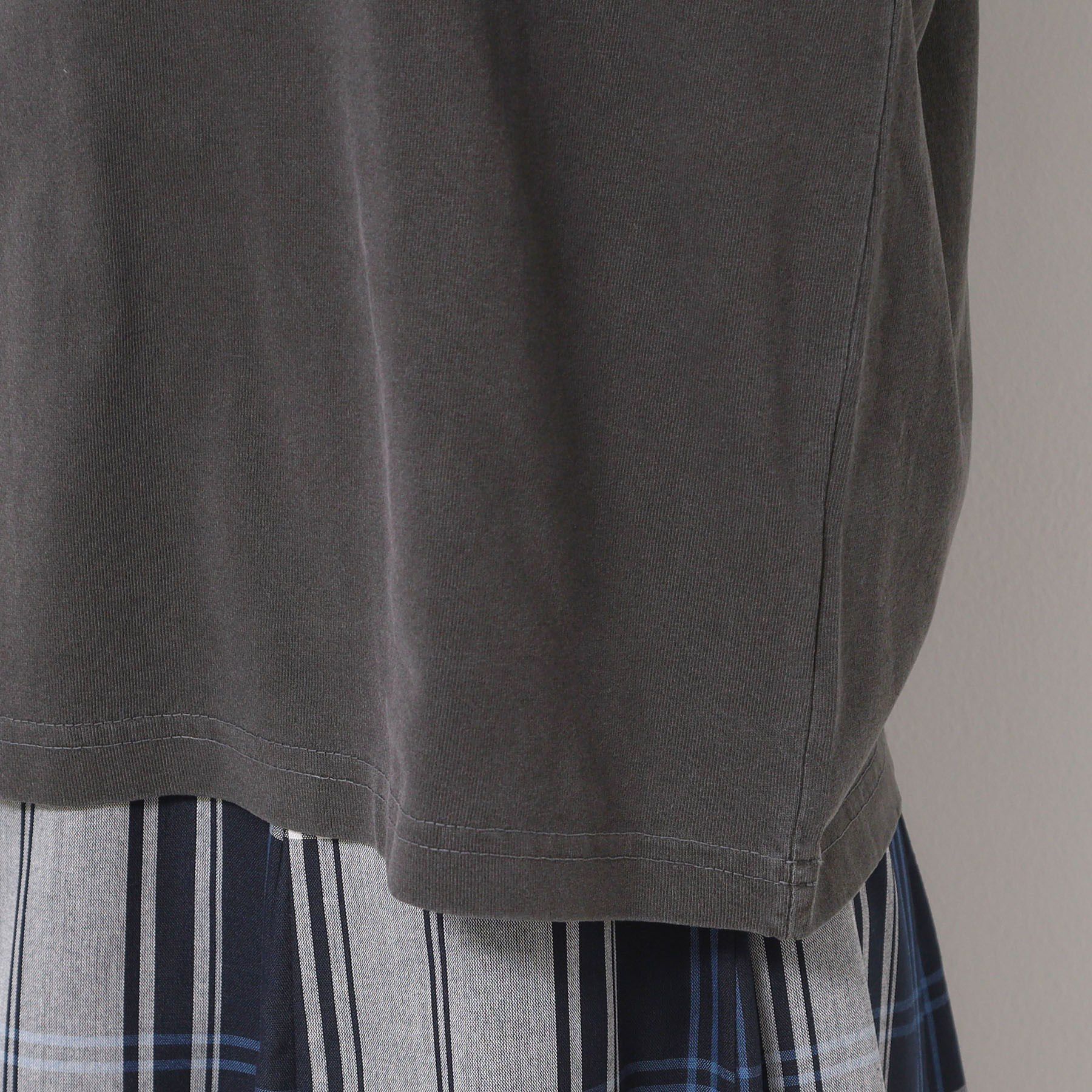 Dessin「【ユニセックス・洗える】ピグメントロゴTシャツ」|Tシャツ・カットソー|