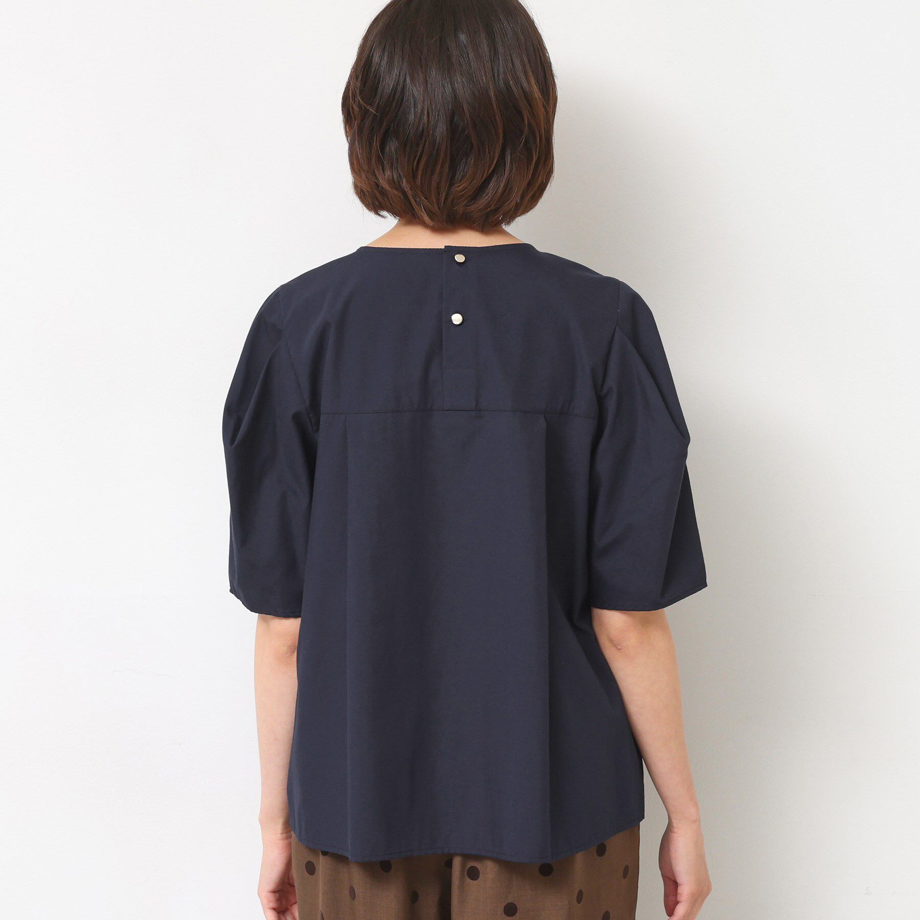 Dessin「【洗える】タックデザインブラウス」|シャツ・ブラウス|