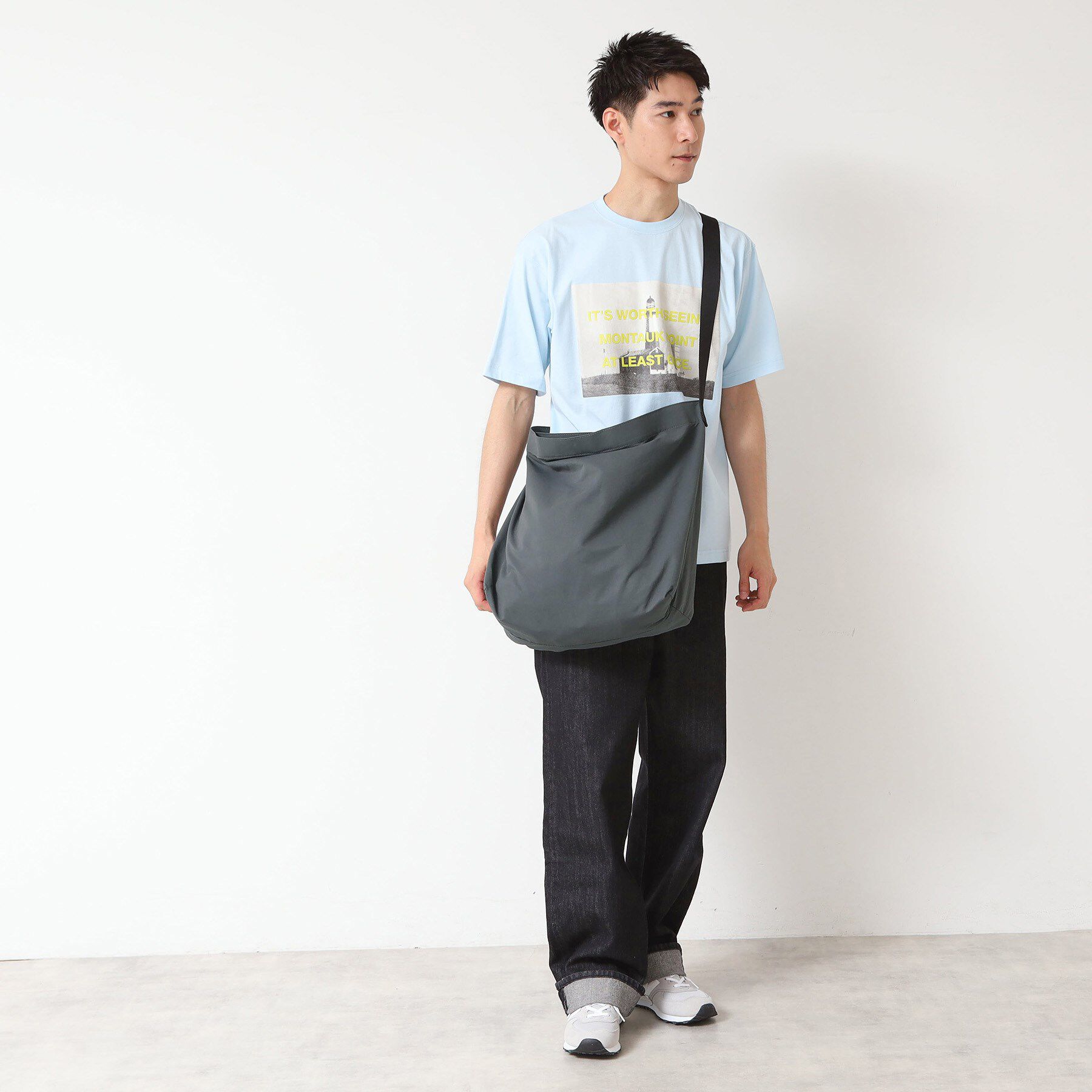 Dessin「【ユニセックス・A4収納可】ビッグショルダーBAG」|ショルダー・メッセンジャー|