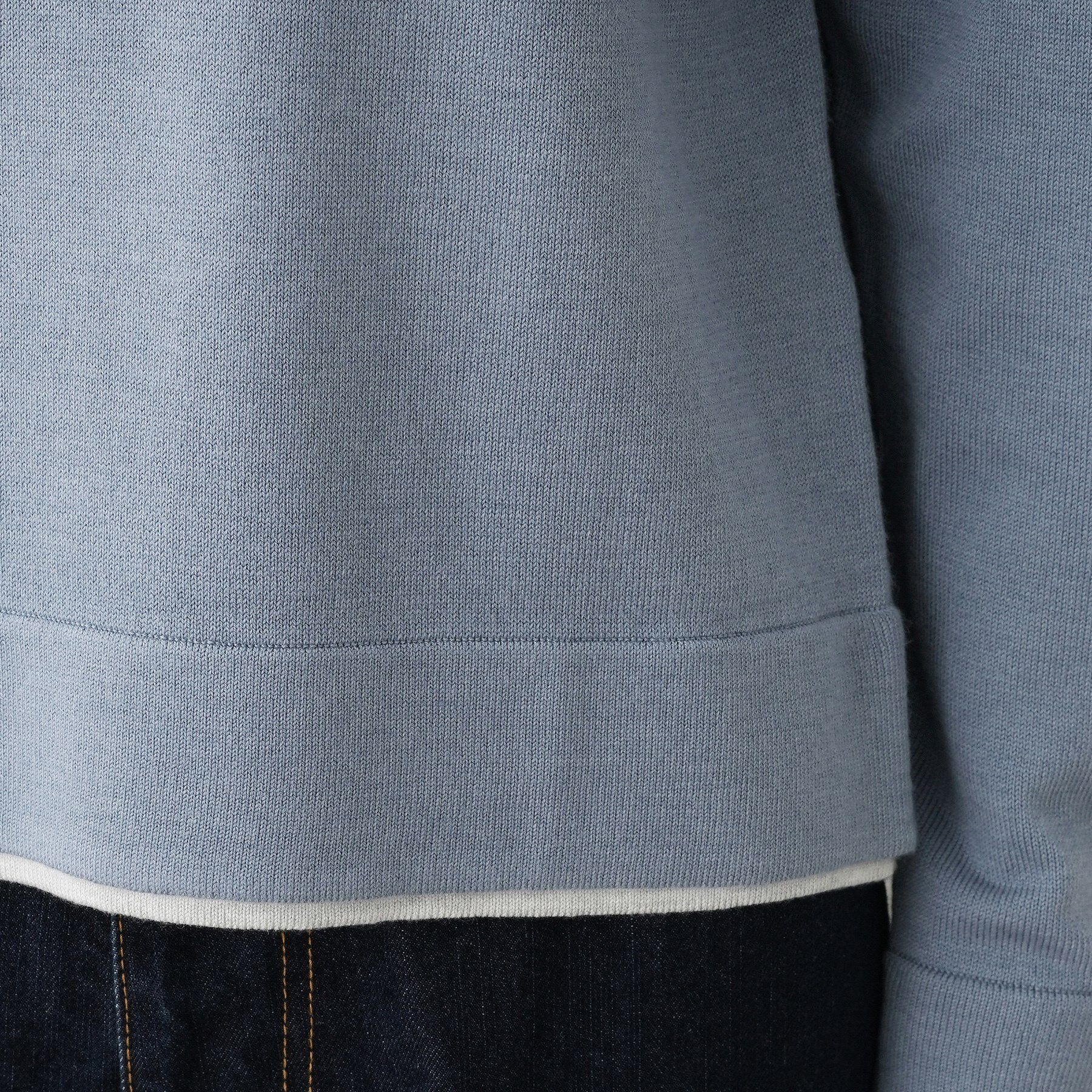 Dessin「【ユニセックス/洗える】バイカラーニット」|ニット・セーター|