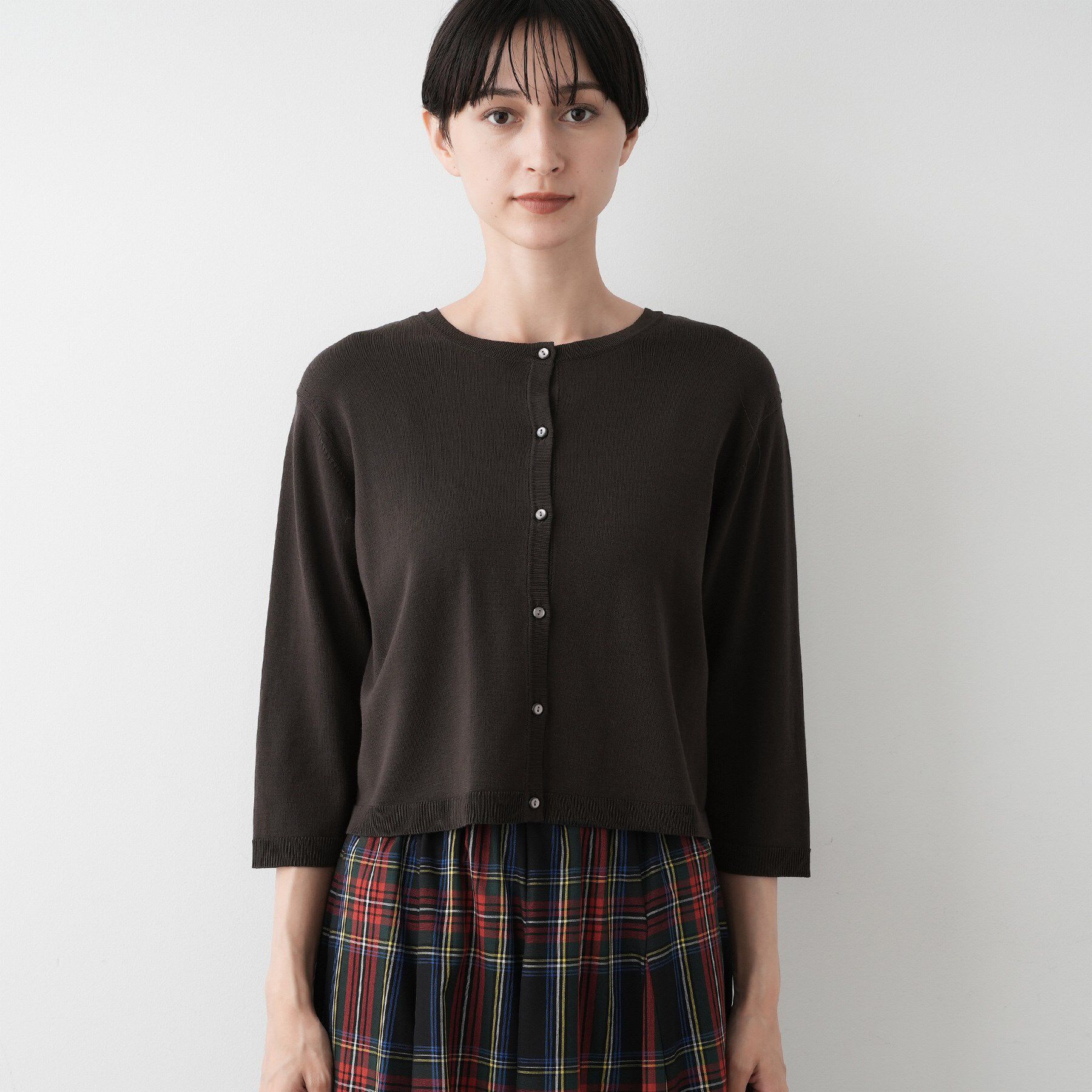 Dessin「【2点セット・洗える】2WAYカーディガン＆キャミソールアンサンブル」|その他|