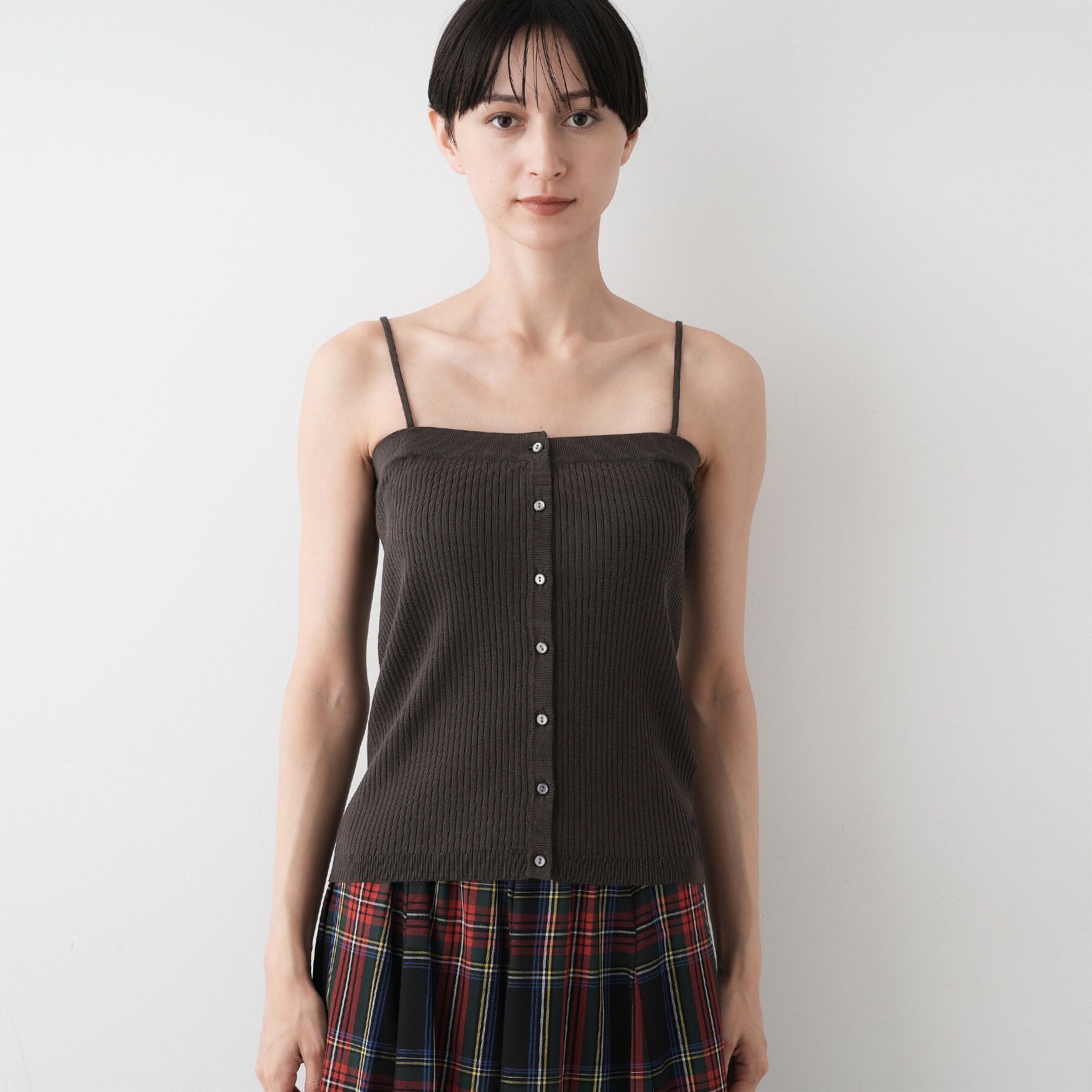 Dessin「【2点セット・洗える】2WAYカーディガン＆キャミソールアンサンブル」|その他|