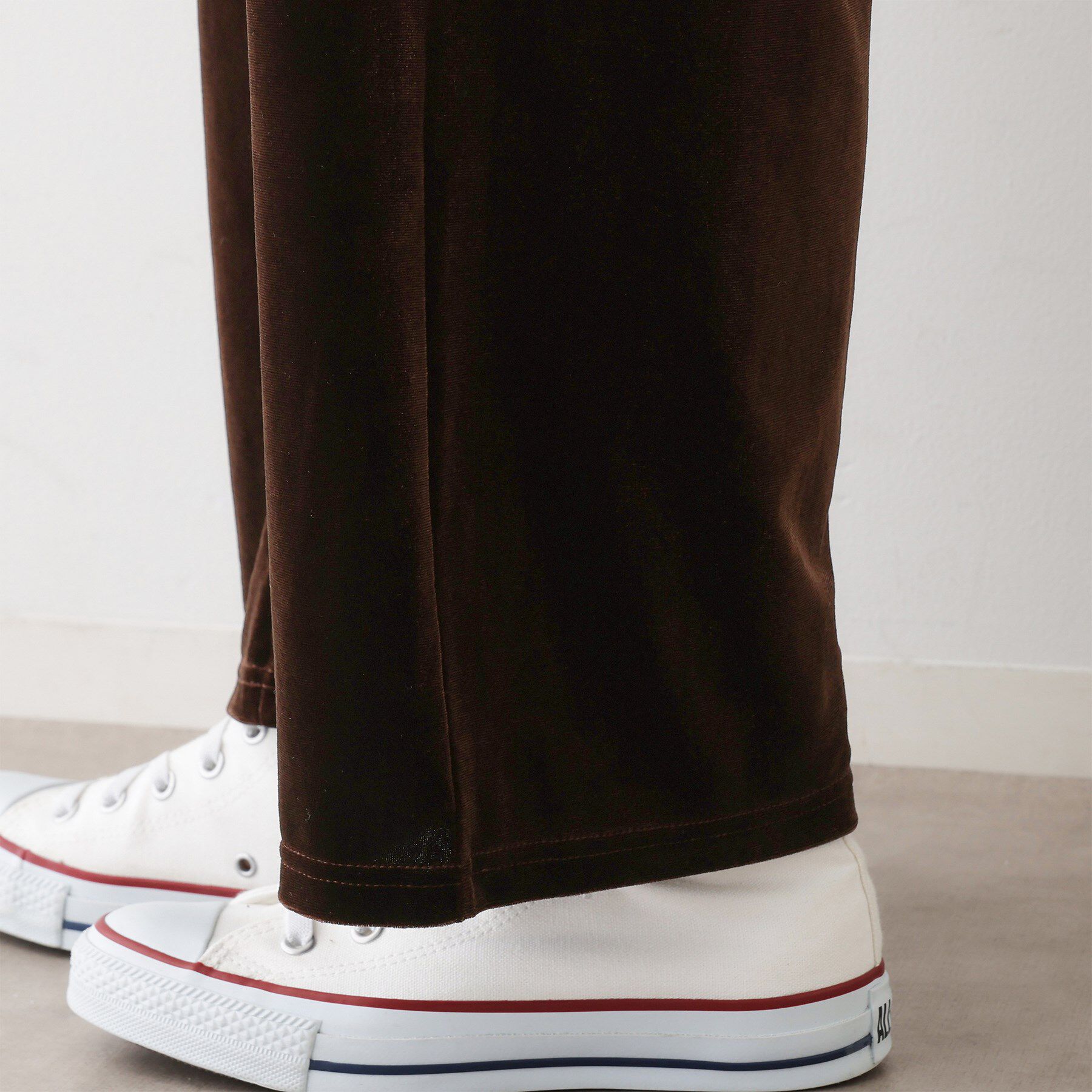 Dessin「【ウエストゴム/洗える】ベロアイージーパンツ」|その他|