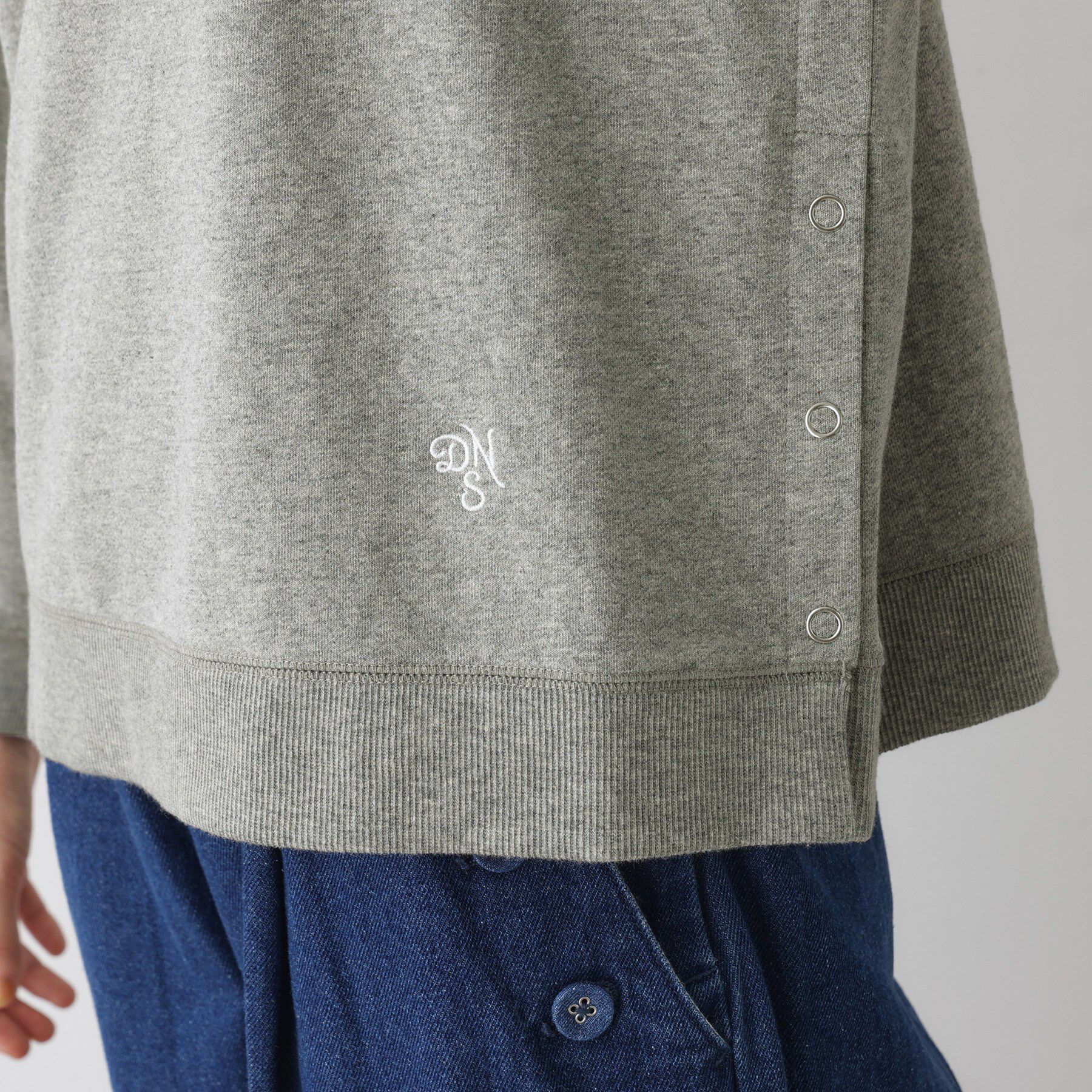 Dessin「【洗える】サイドスナップカットソー」|Tシャツ・カットソー|