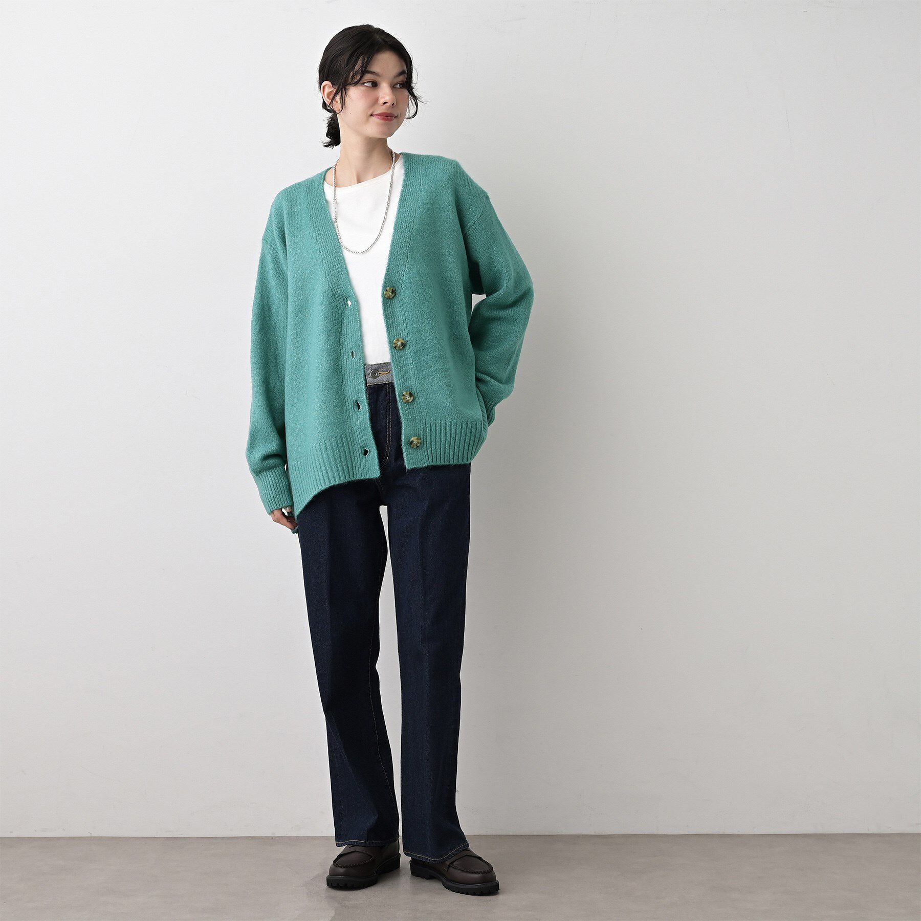 Dessin「【洗える】ウォームソフトカーディガン」|カーディガン|