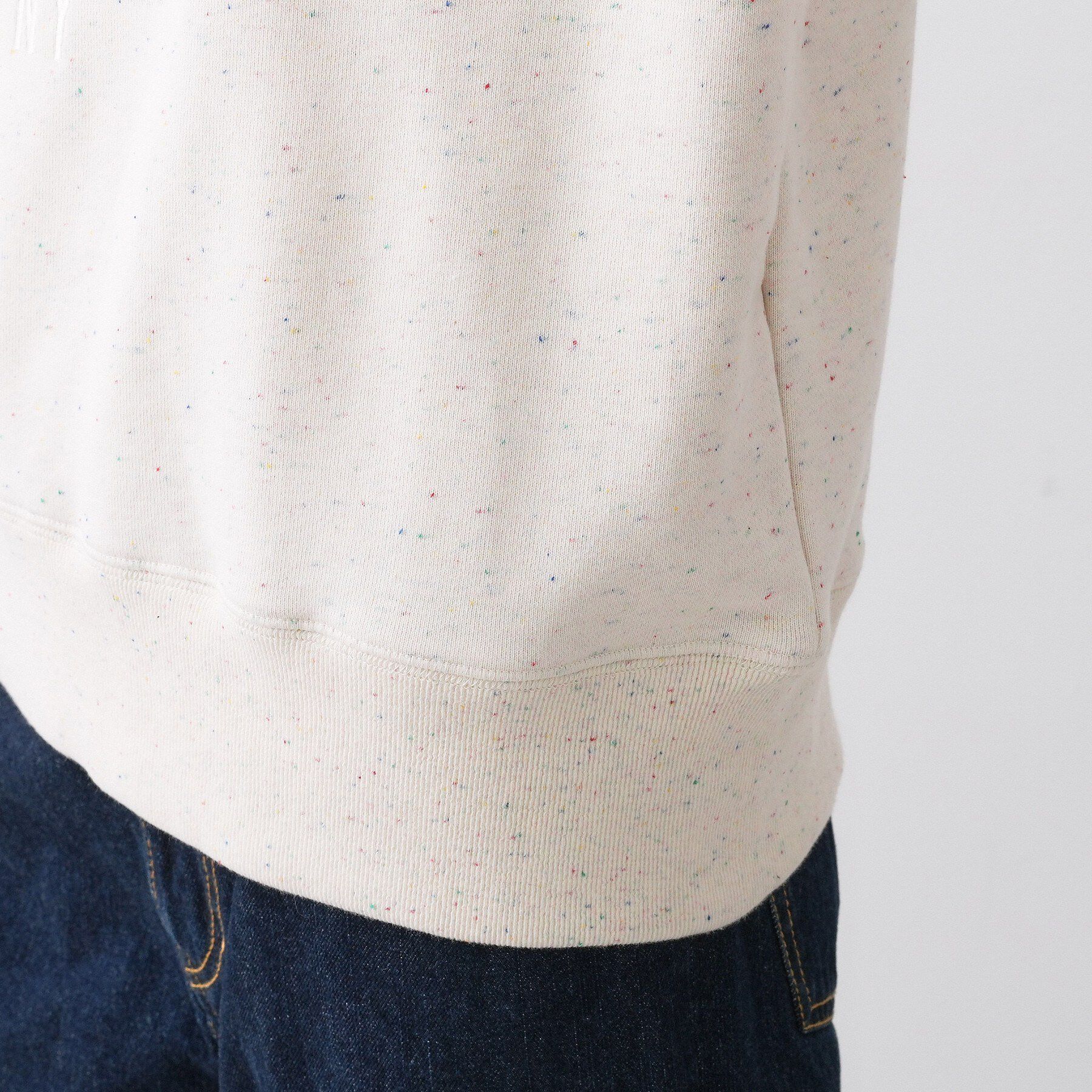 Dessin「【ユニセックス/洗える】ネップ裏毛フーディートレーナー」|パーカー|