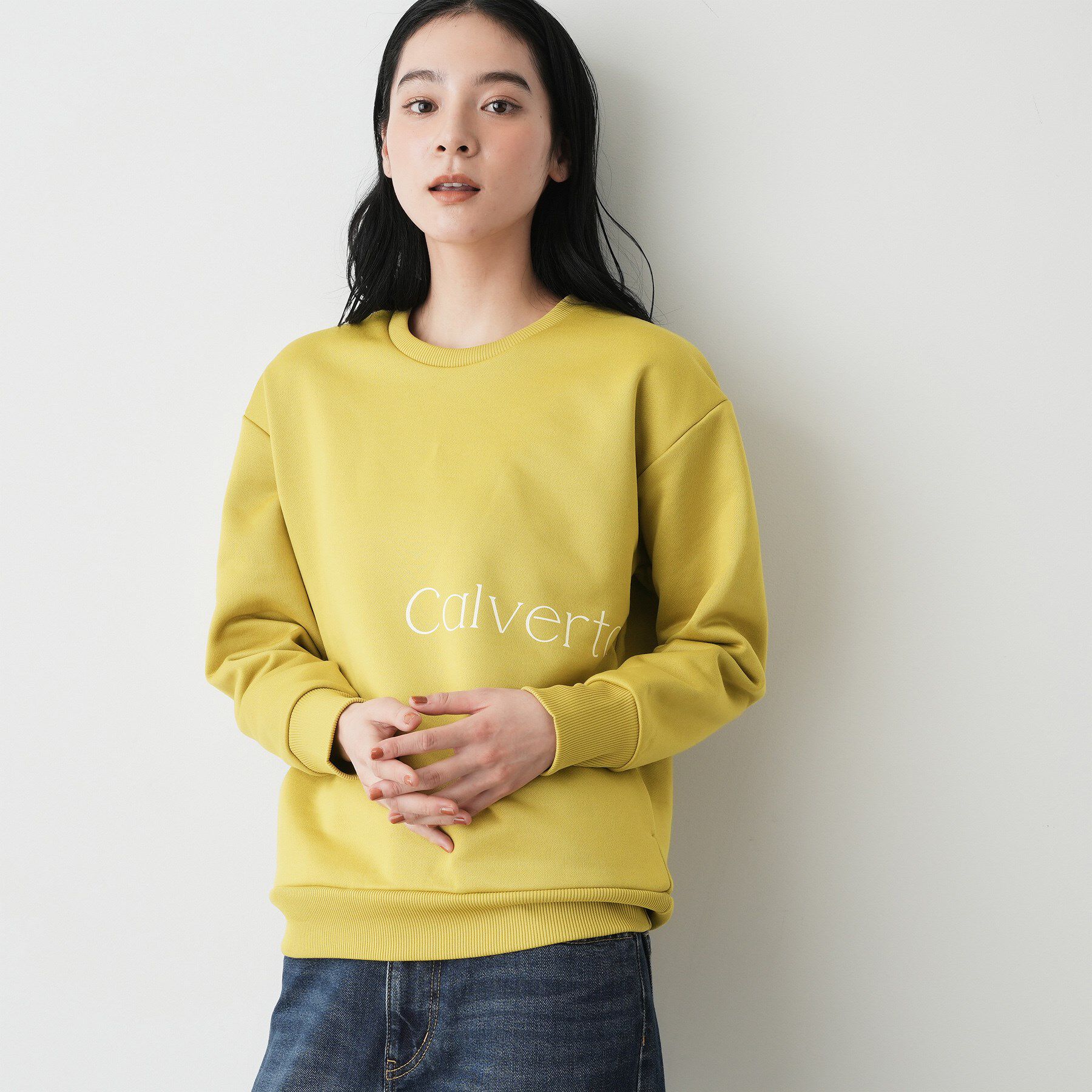 Dessin「【洗える】裏起毛ロゴスウェット」|パーカー|