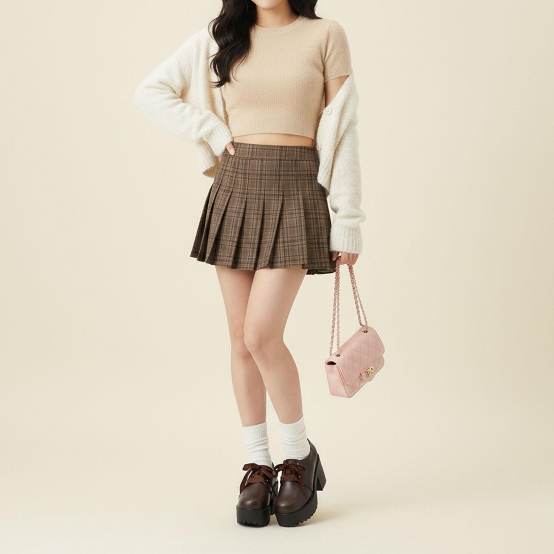 csT&P「厚底レースアップシューズ」|パンプス|