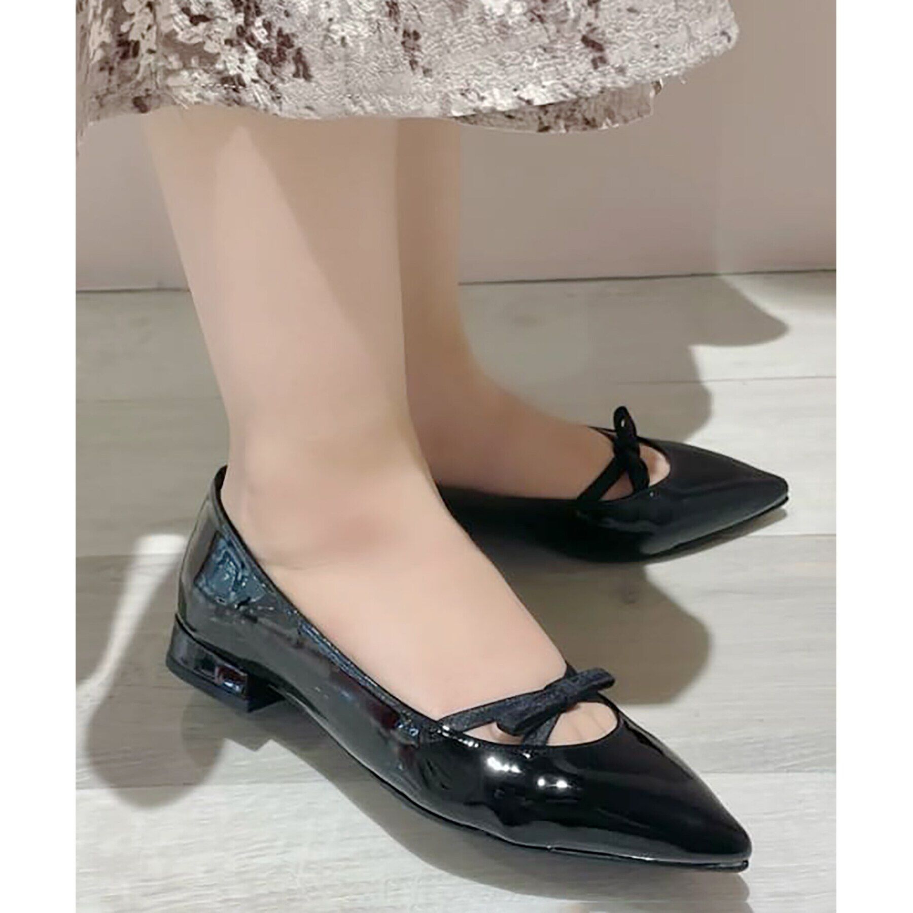 ESPERANZA「リボンバレエパンプス」|その他|