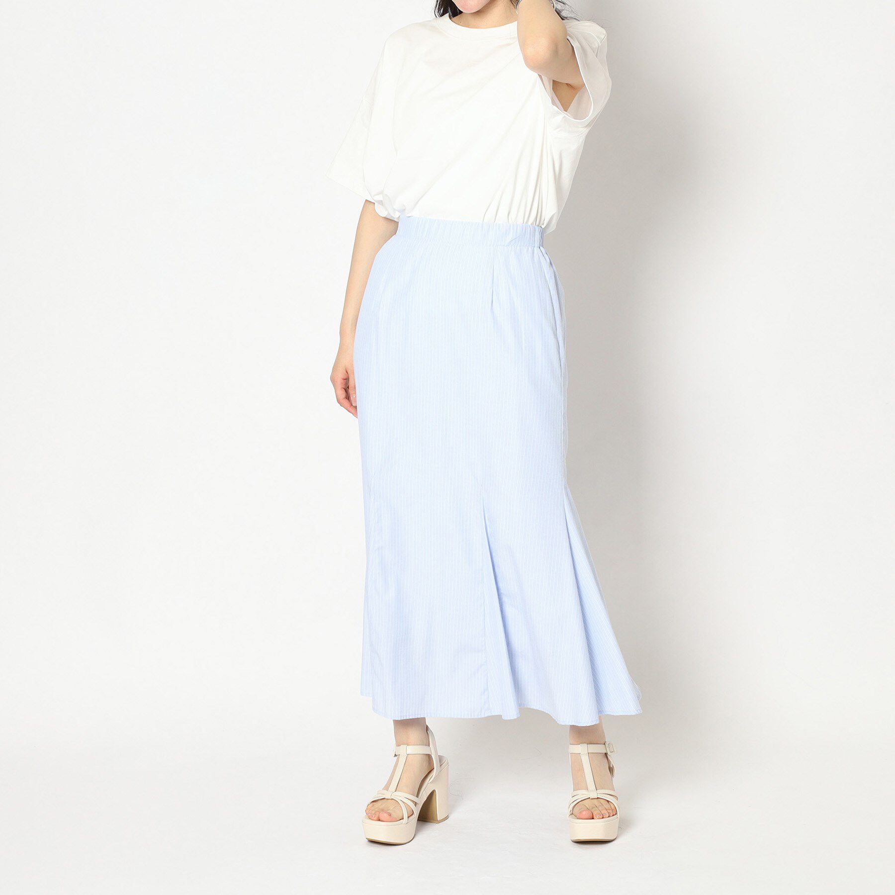 ESPERANZA「Tストラップミニバックルサンダル」|サンダル|