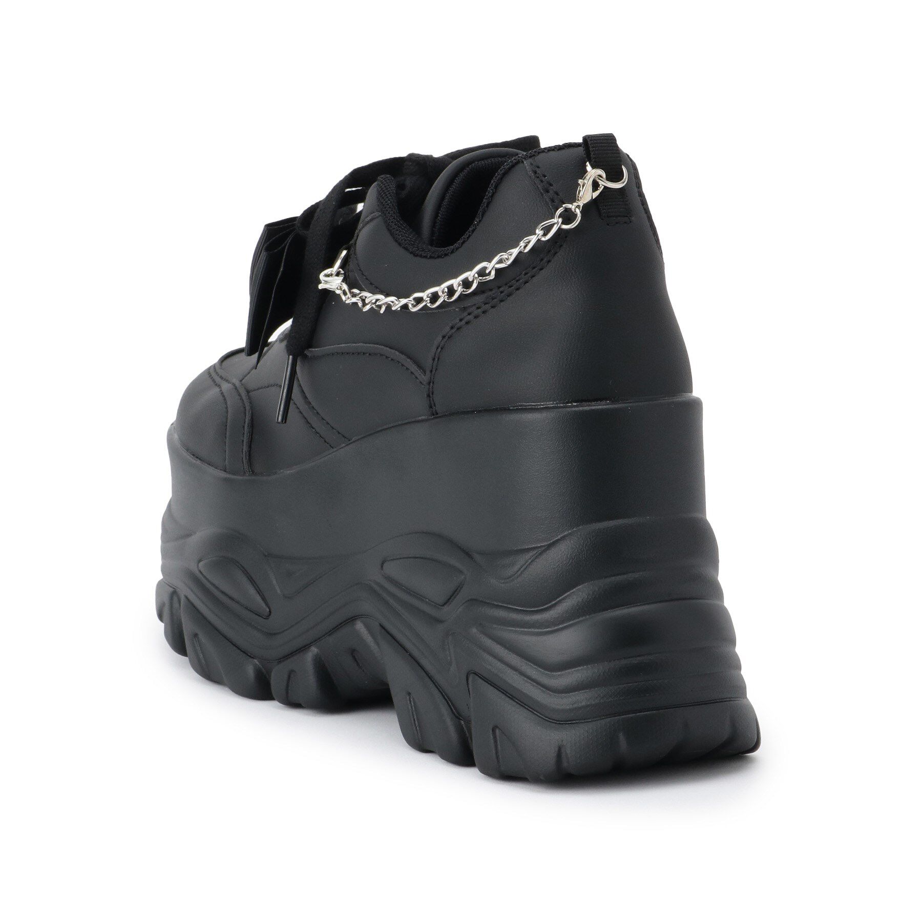 csT&P「クマ&times;チェ―ン付き厚底インヒールスニーカー」|スニーカー|