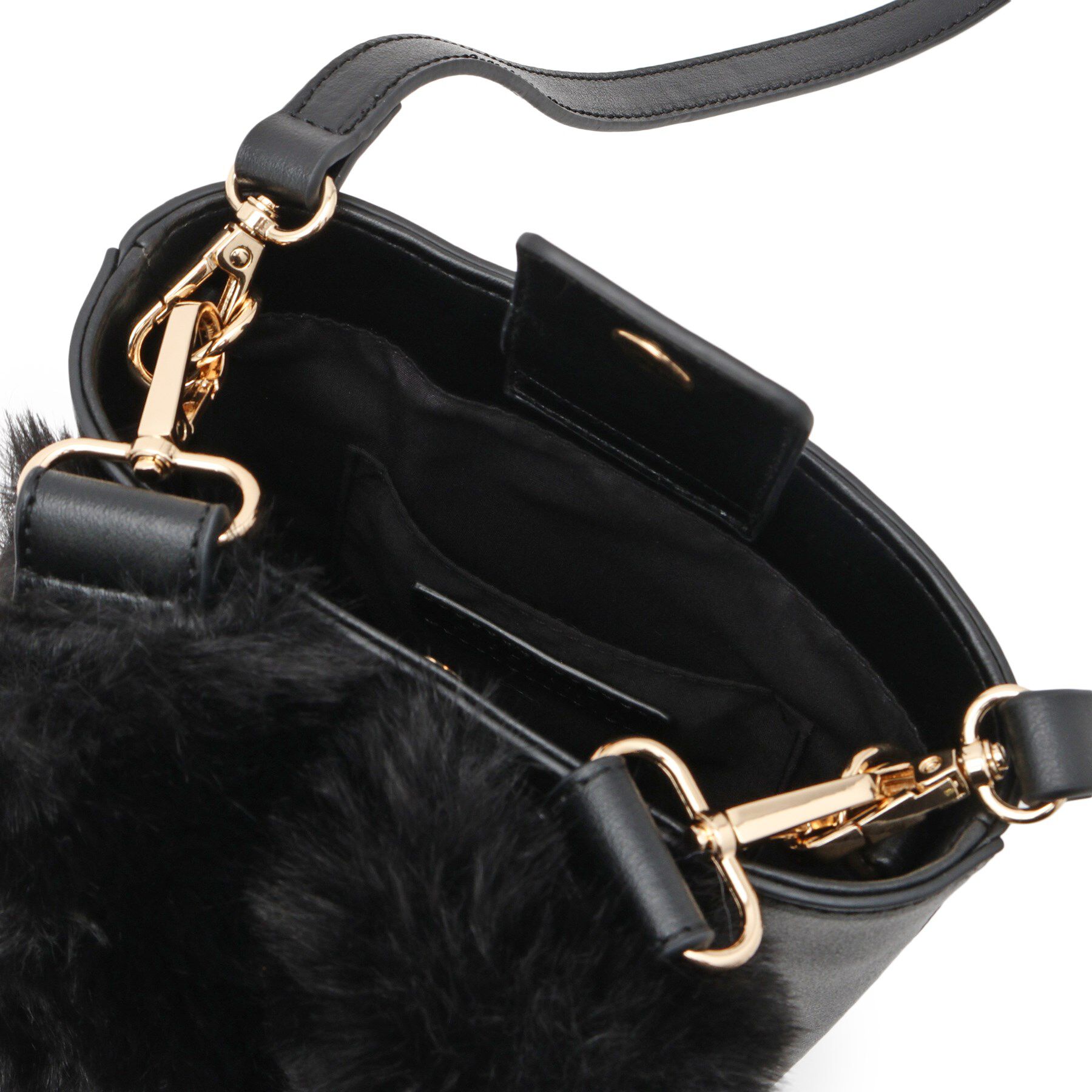 ESPERANZA「フェイクファーハンドル3WAYミニショルダーバッグ」|ショルダー・メッセンジャー|