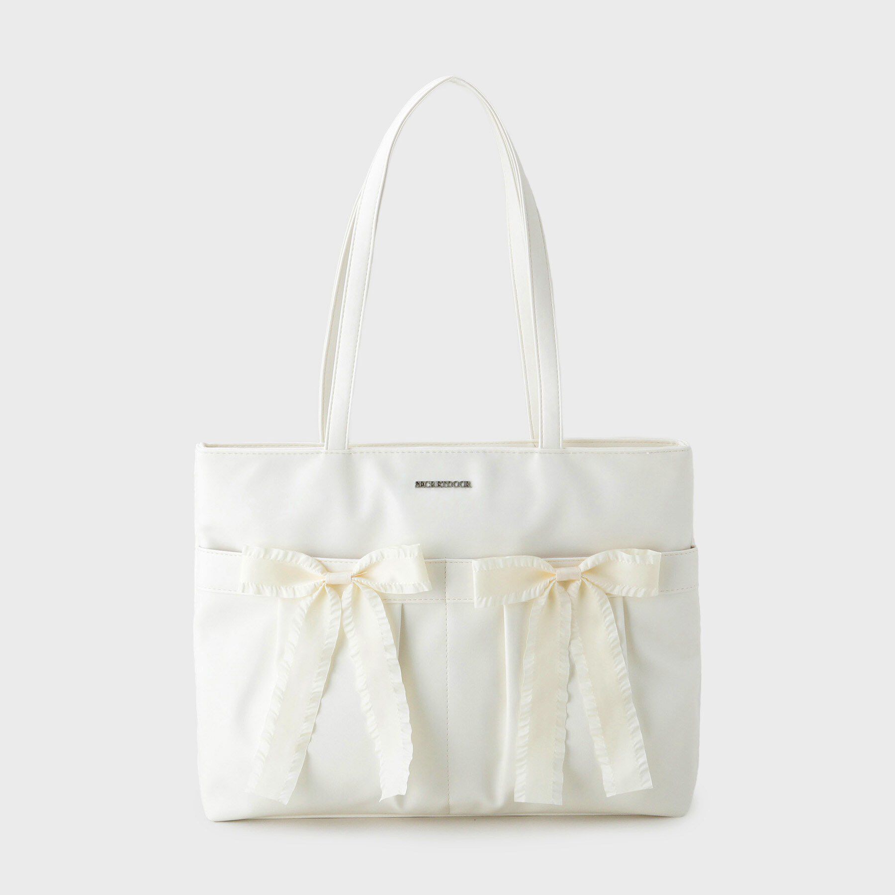 Ober Tashe「【新生活・新学期】リボン使いトートバッグ」|トートバッグ|