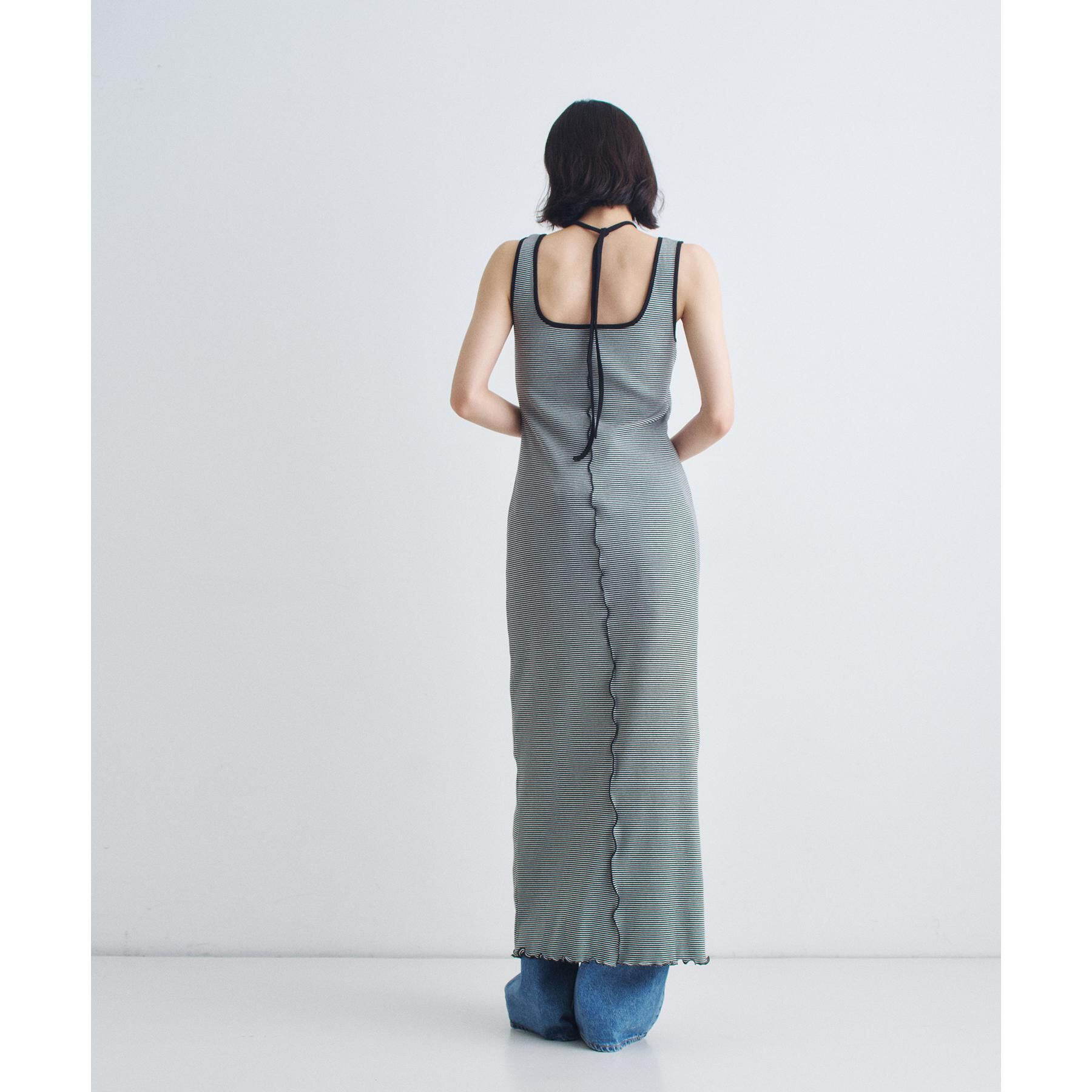 CODE A「chic border jersey dress」|ワンピース|