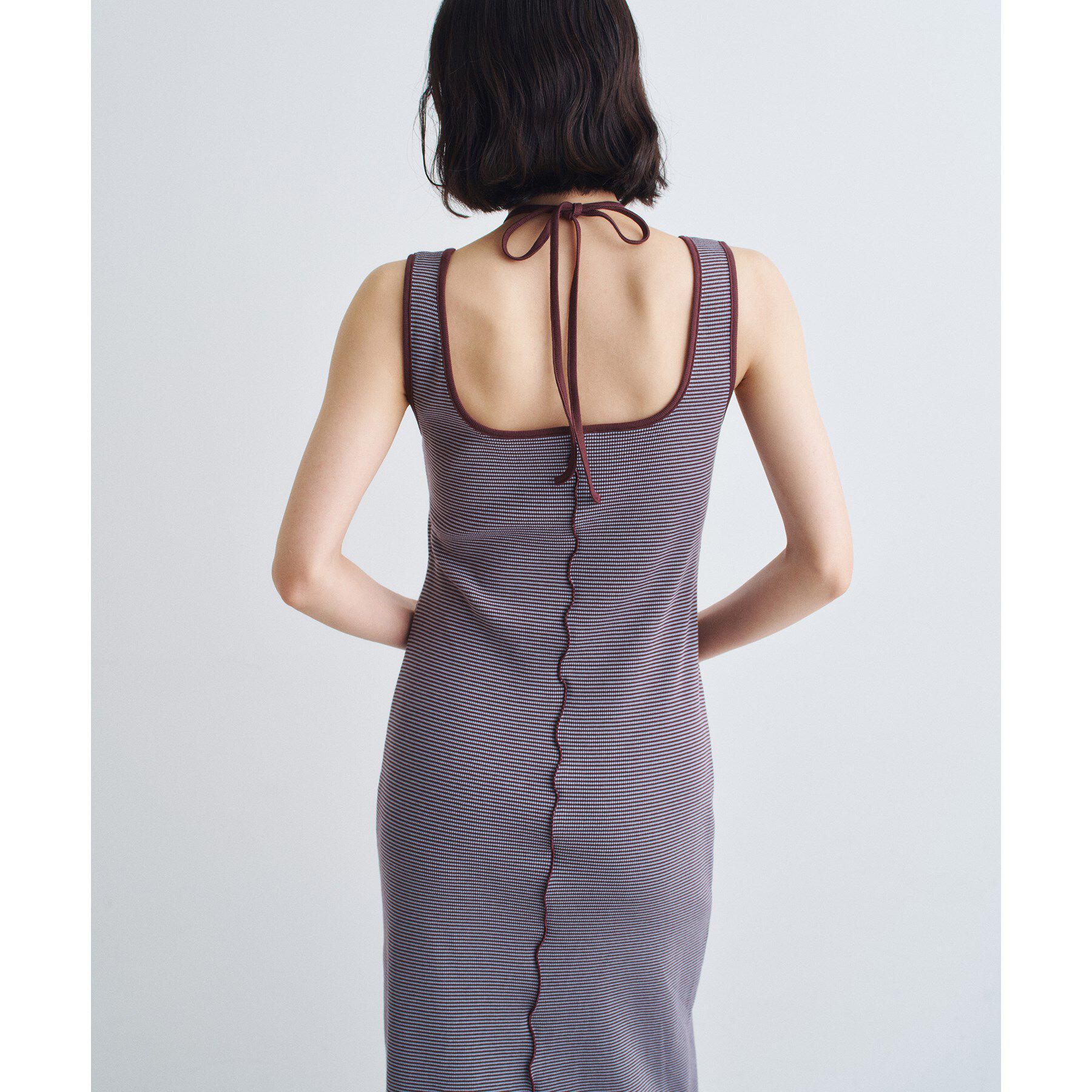 CODE A「chic border jersey dress」|ワンピース|