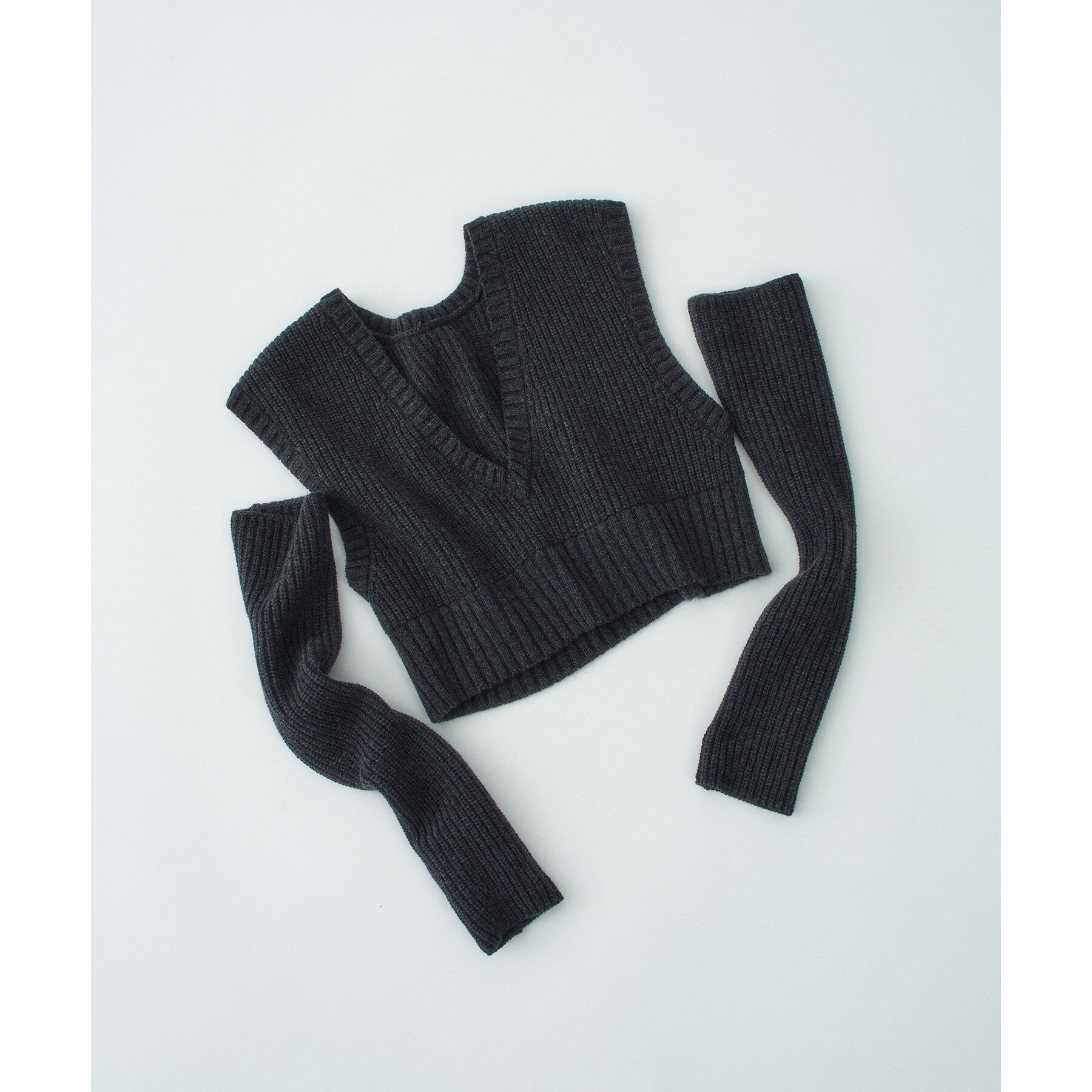 CODE A「dual form vest knit」|ニット・セーター|