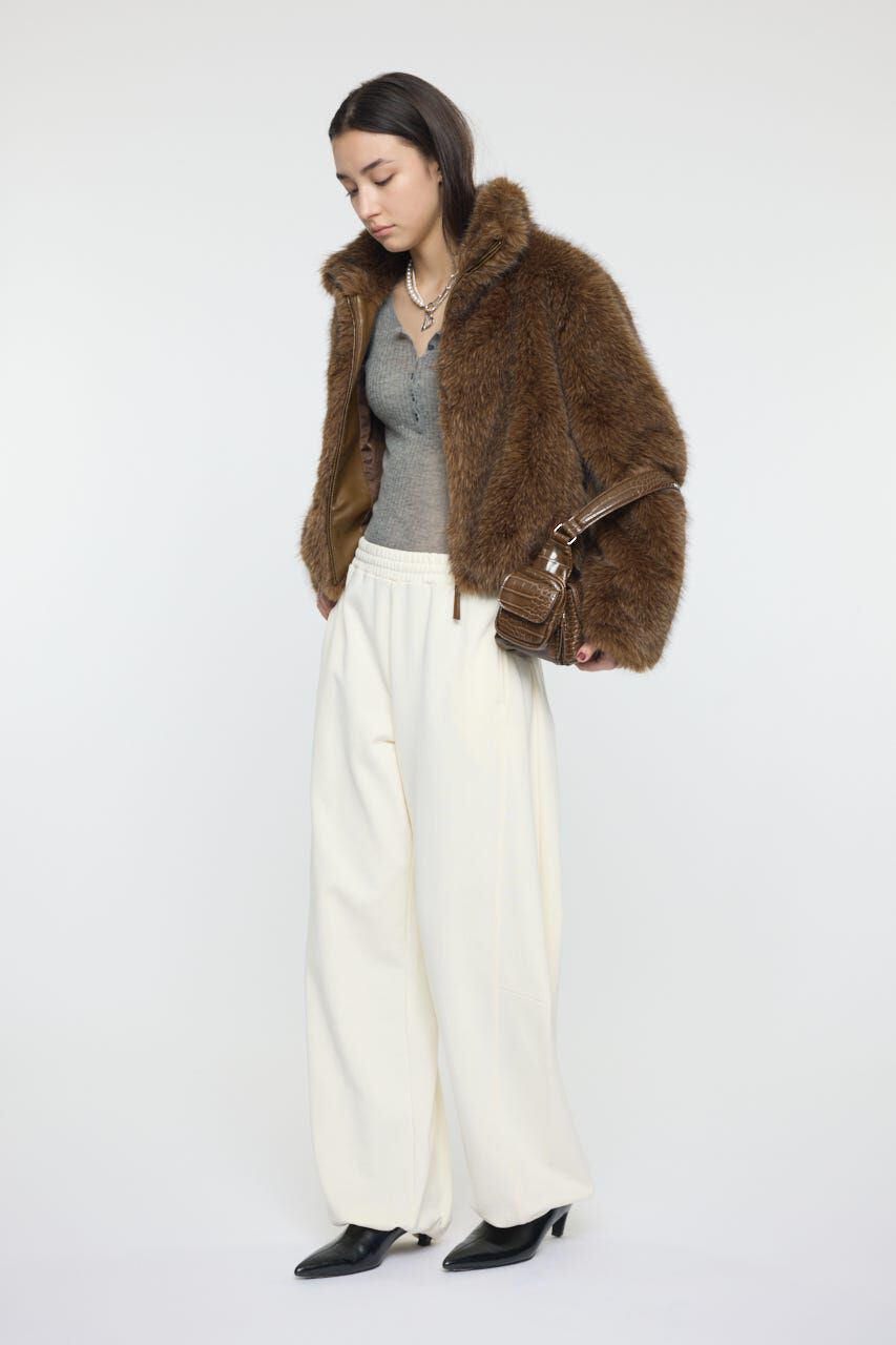 MOUSSY「CURVE LINE スウェットパンツ」|その他|