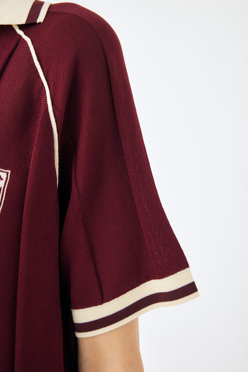 MOUSSY「H/S KNIT GAME シャツ」|ニット・セーター|