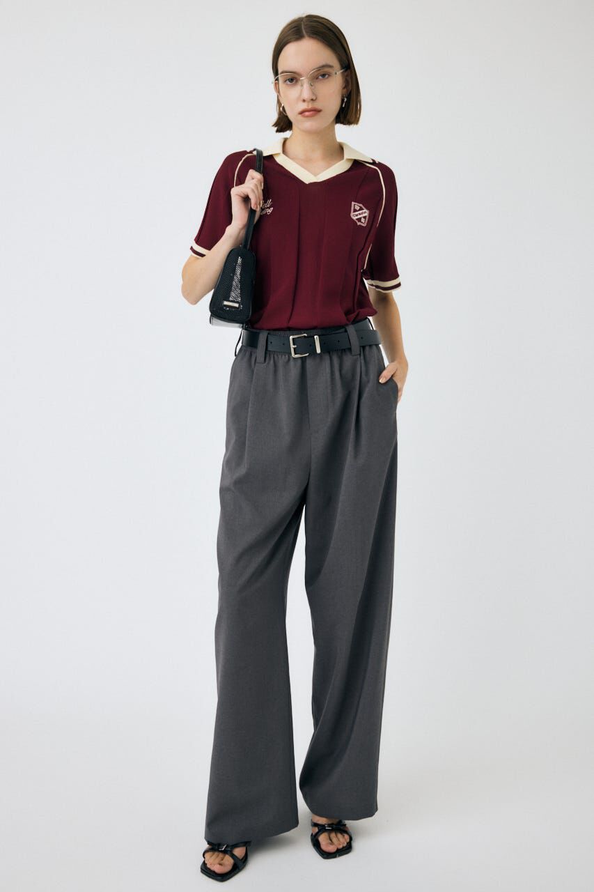 MOUSSY「H/S KNIT GAME シャツ」|ニット・セーター|