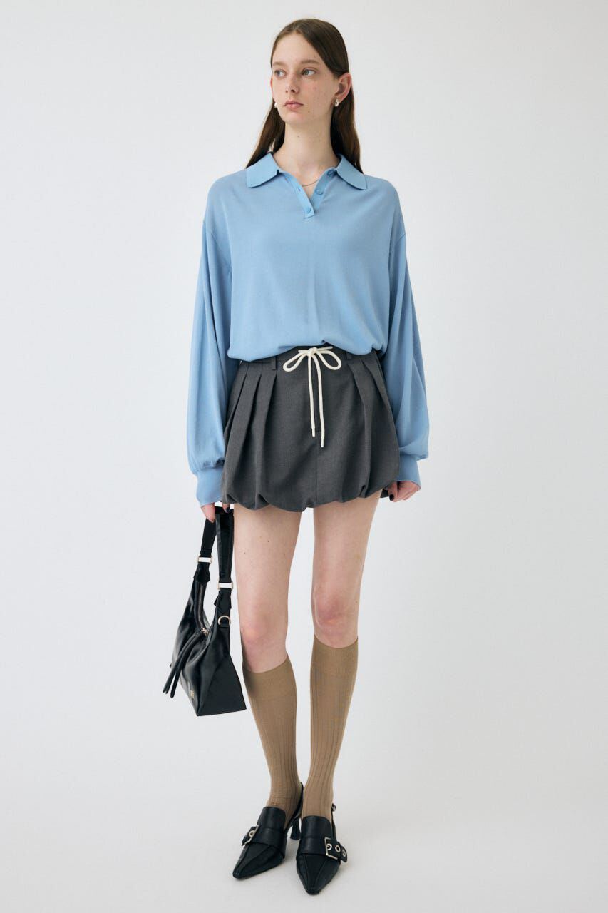 MOUSSY「TUCKED BALLOON MINI スカート」|スカート|