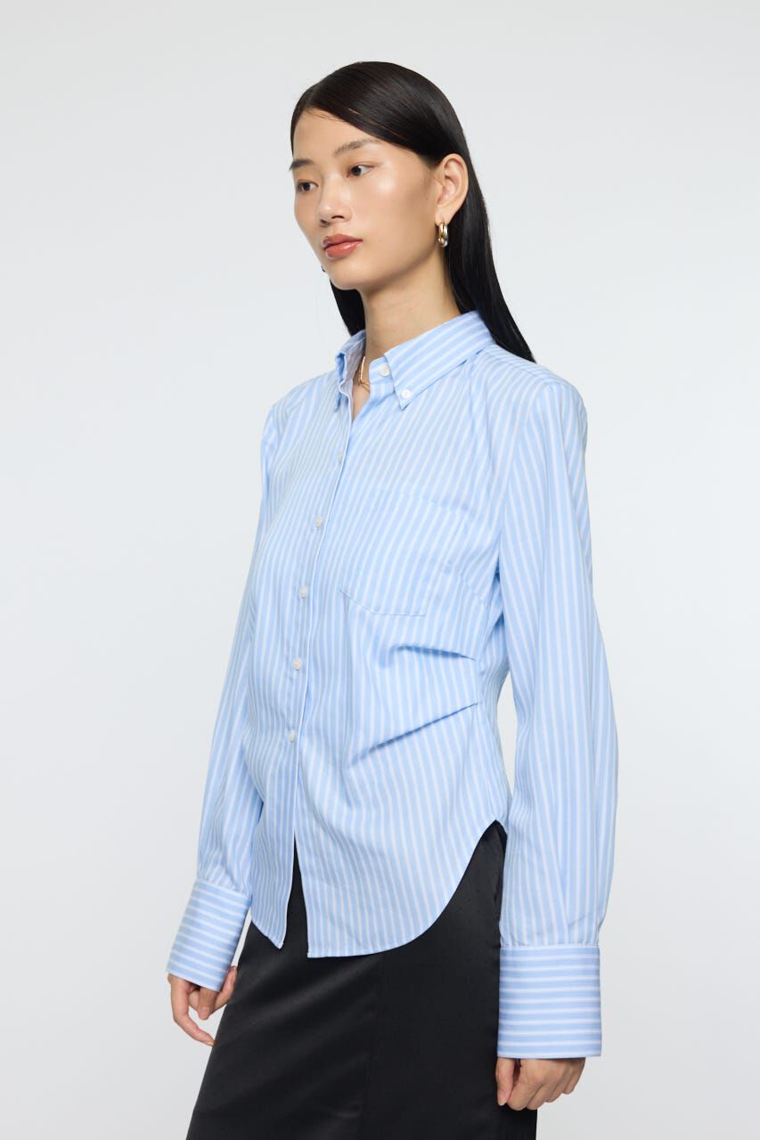 MOUSSY「STRIPED FIT シャツ」|シャツ・ブラウス|